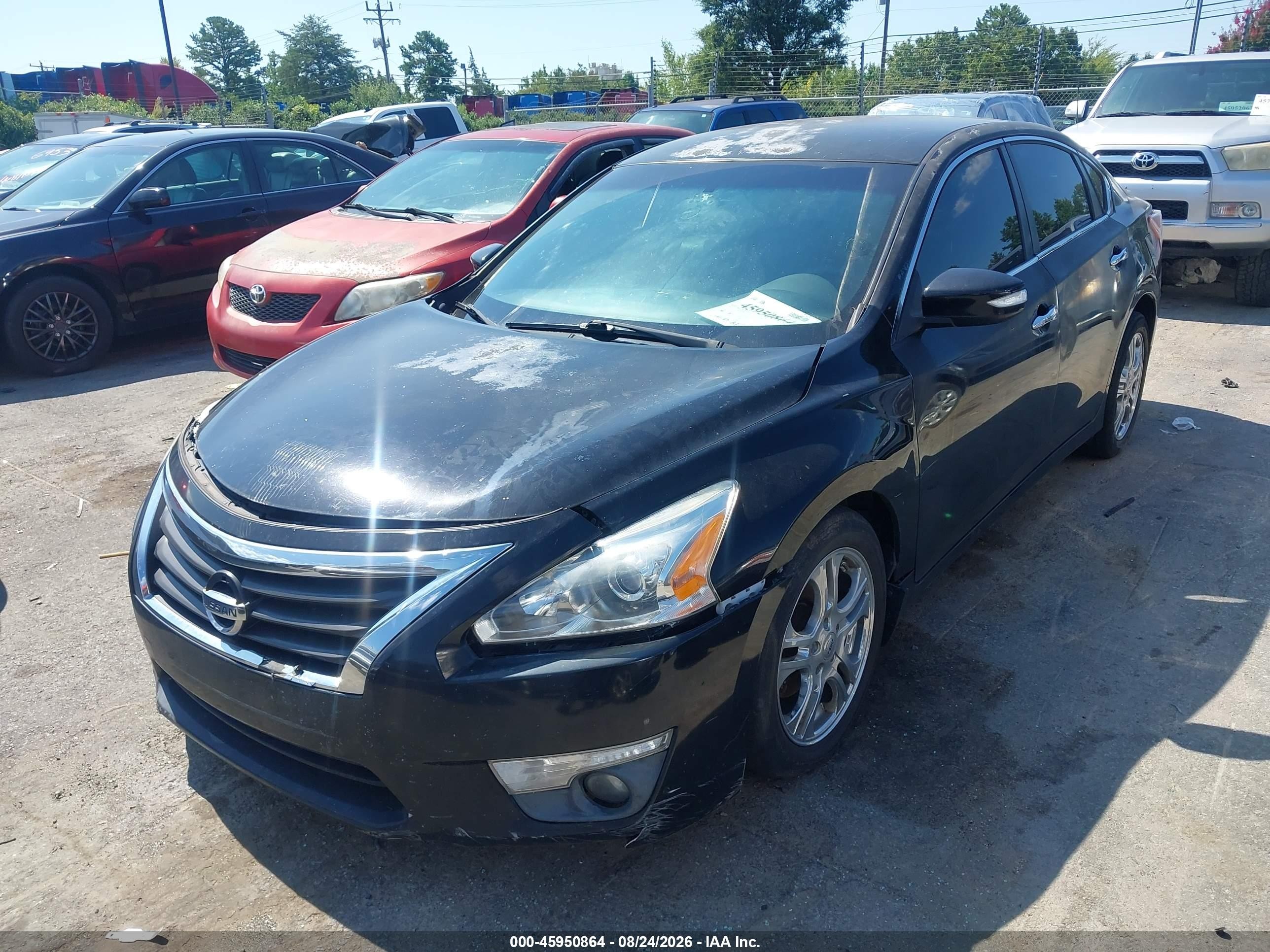 2013 Nissan Altima 2.5 Sl Black vin: 1N4AL3AP0DC224551