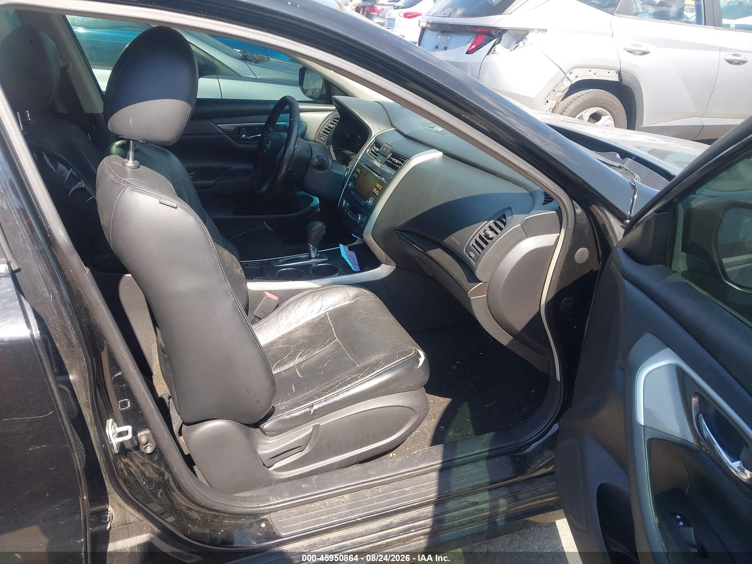 2013 Nissan Altima 2.5 Sl Black vin: 1N4AL3AP0DC224551