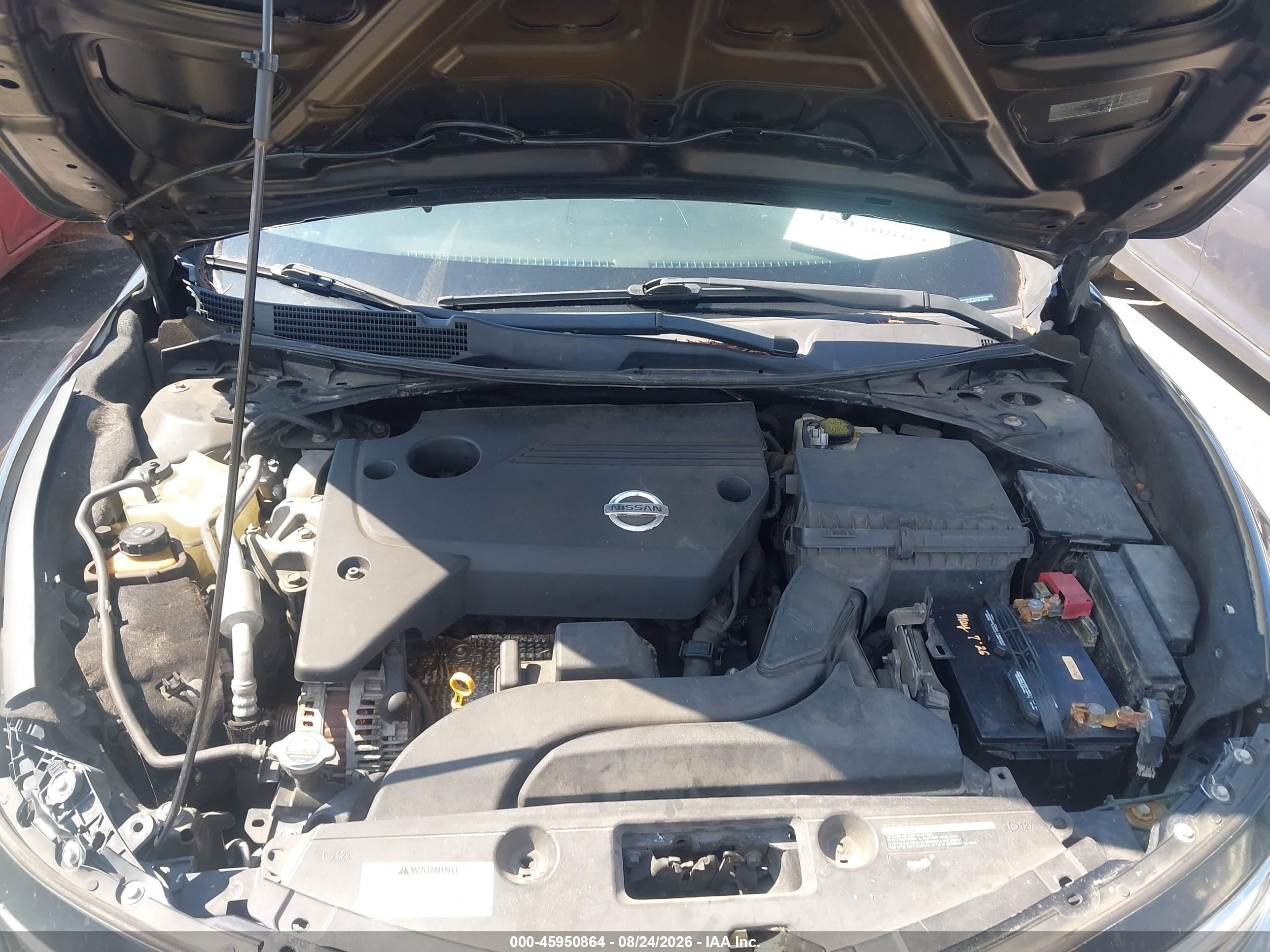 2013 Nissan Altima 2.5 Sl Black vin: 1N4AL3AP0DC224551