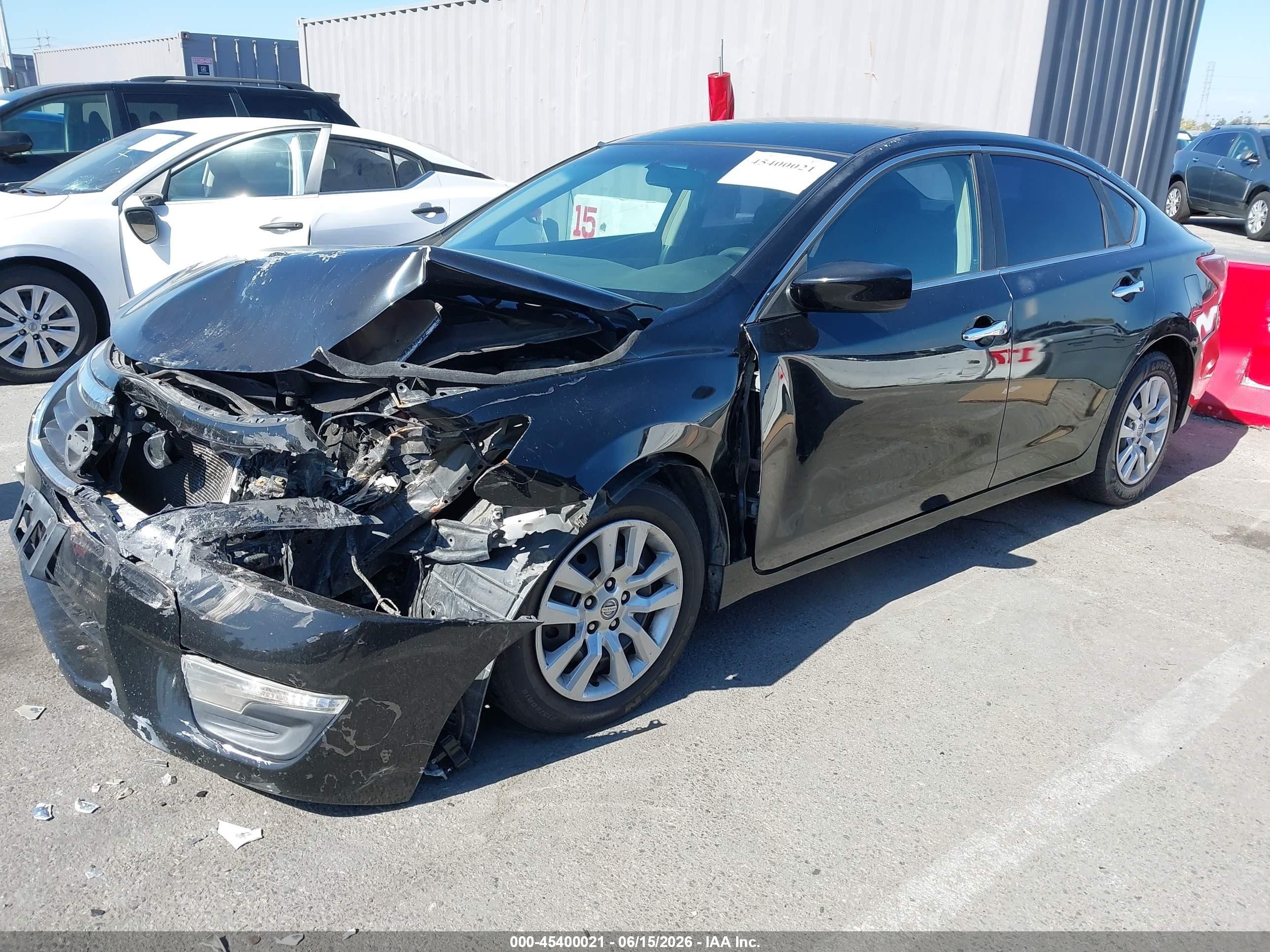 2013 Nissan Altima 2.5 S Black vin: 1N4AL3AP0DC232245