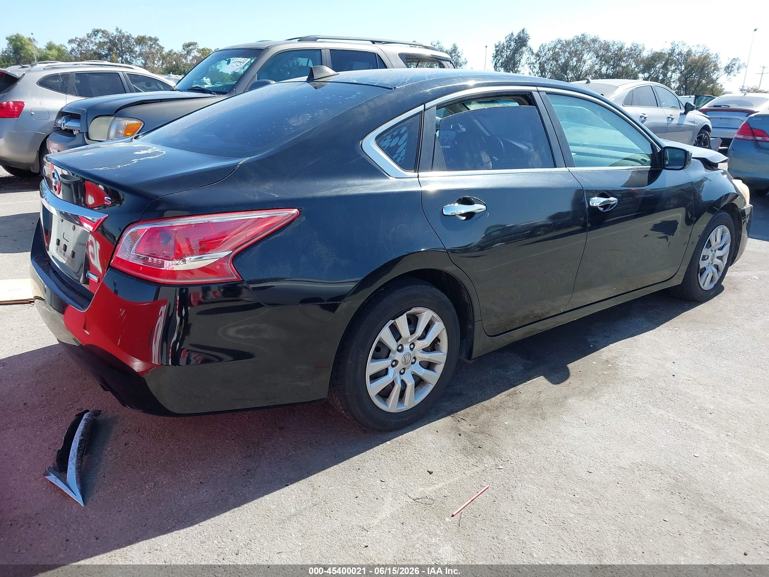 2013 Nissan Altima 2.5 S Black vin: 1N4AL3AP0DC232245