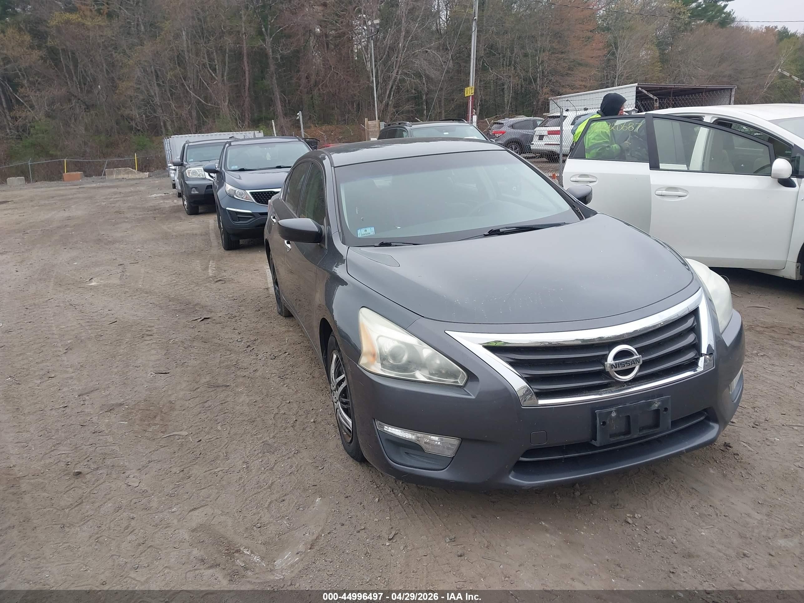 2013 Nissan Altima 2.5 S Gray vin: 1N4AL3AP0DC232455