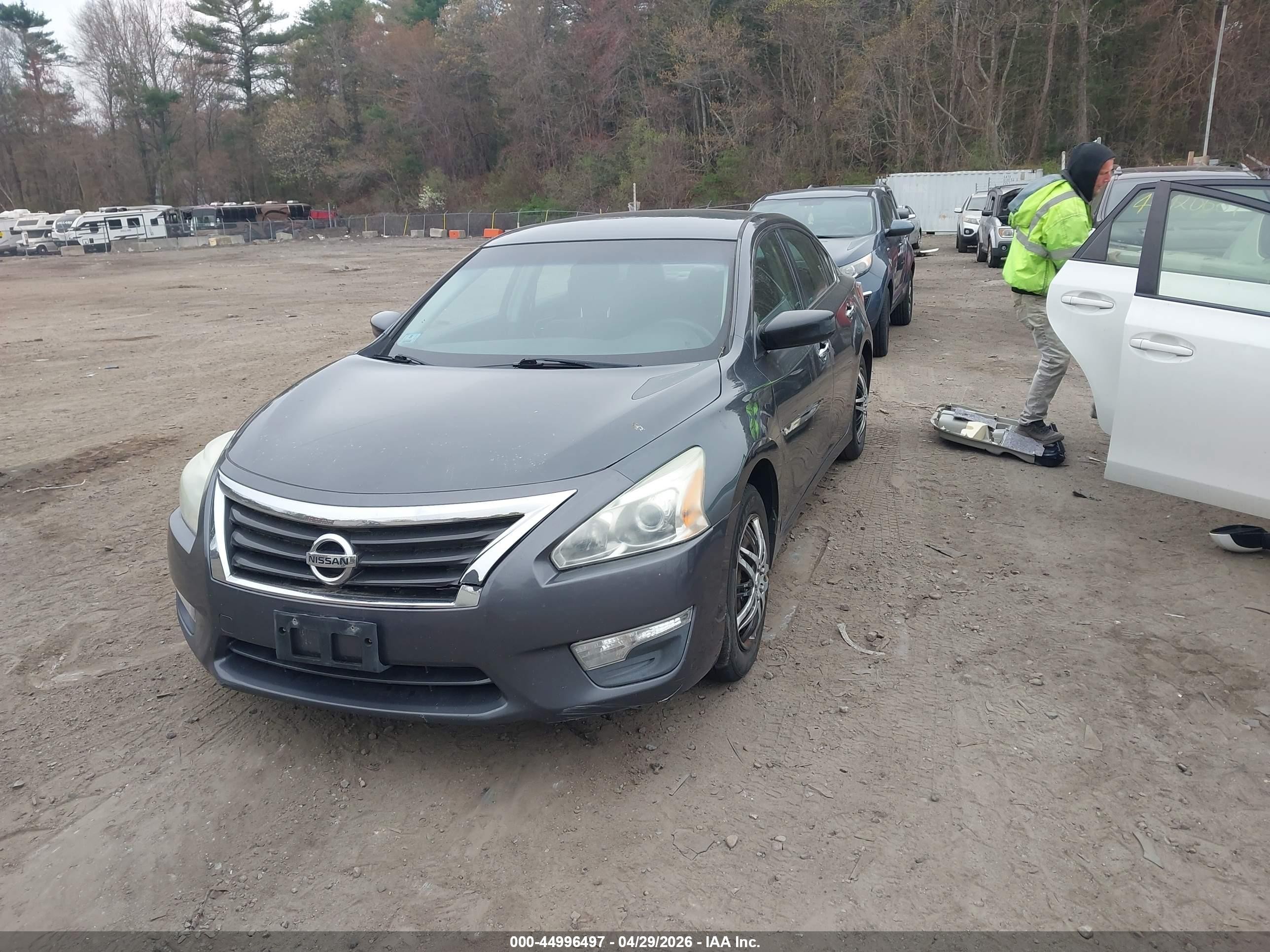 2013 Nissan Altima 2.5 S Gray vin: 1N4AL3AP0DC232455