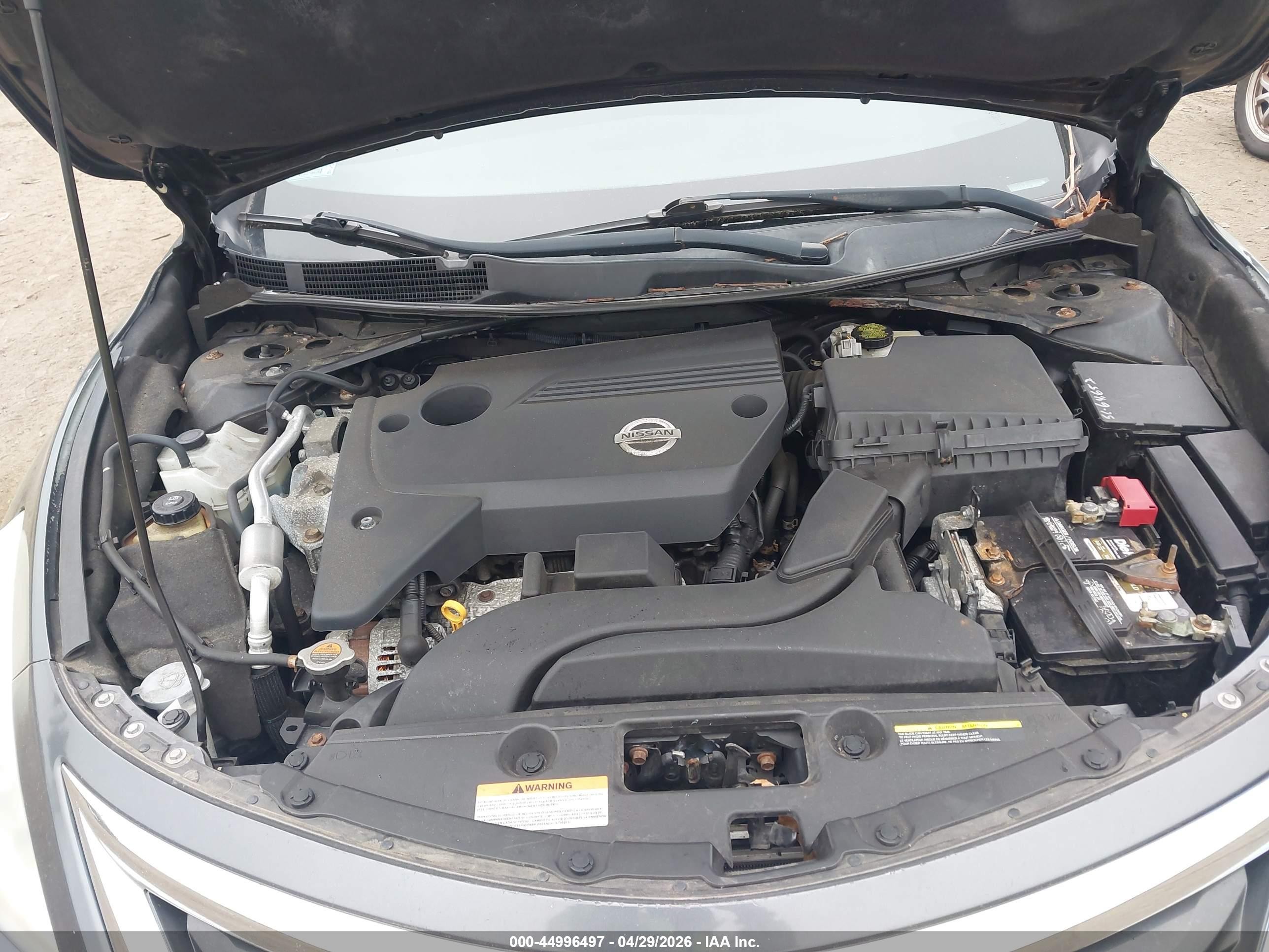 2013 Nissan Altima 2.5 S Gray vin: 1N4AL3AP0DC232455