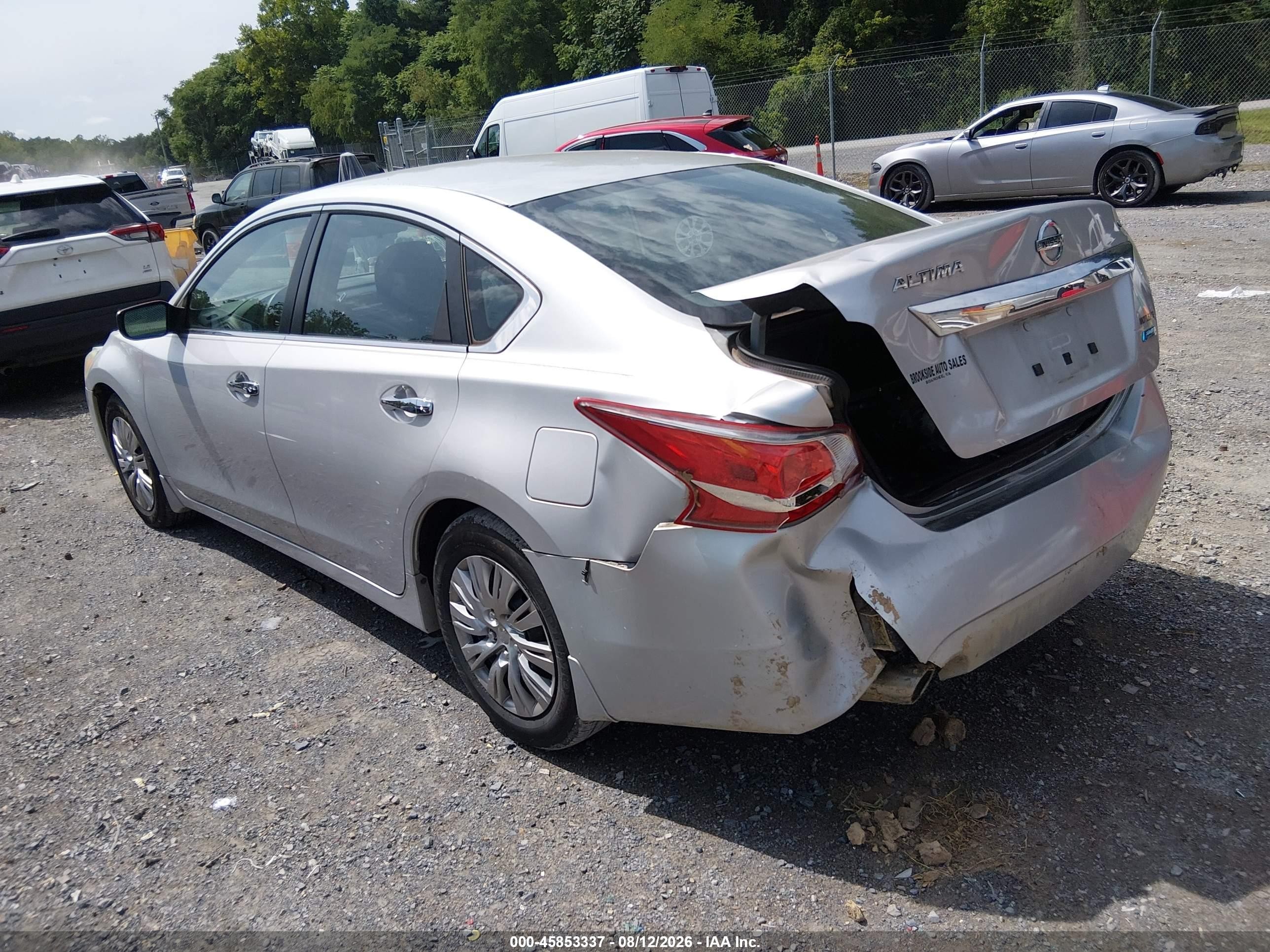 2013 Nissan Altima 2.5 S Silver vin: 1N4AL3AP0DC234321