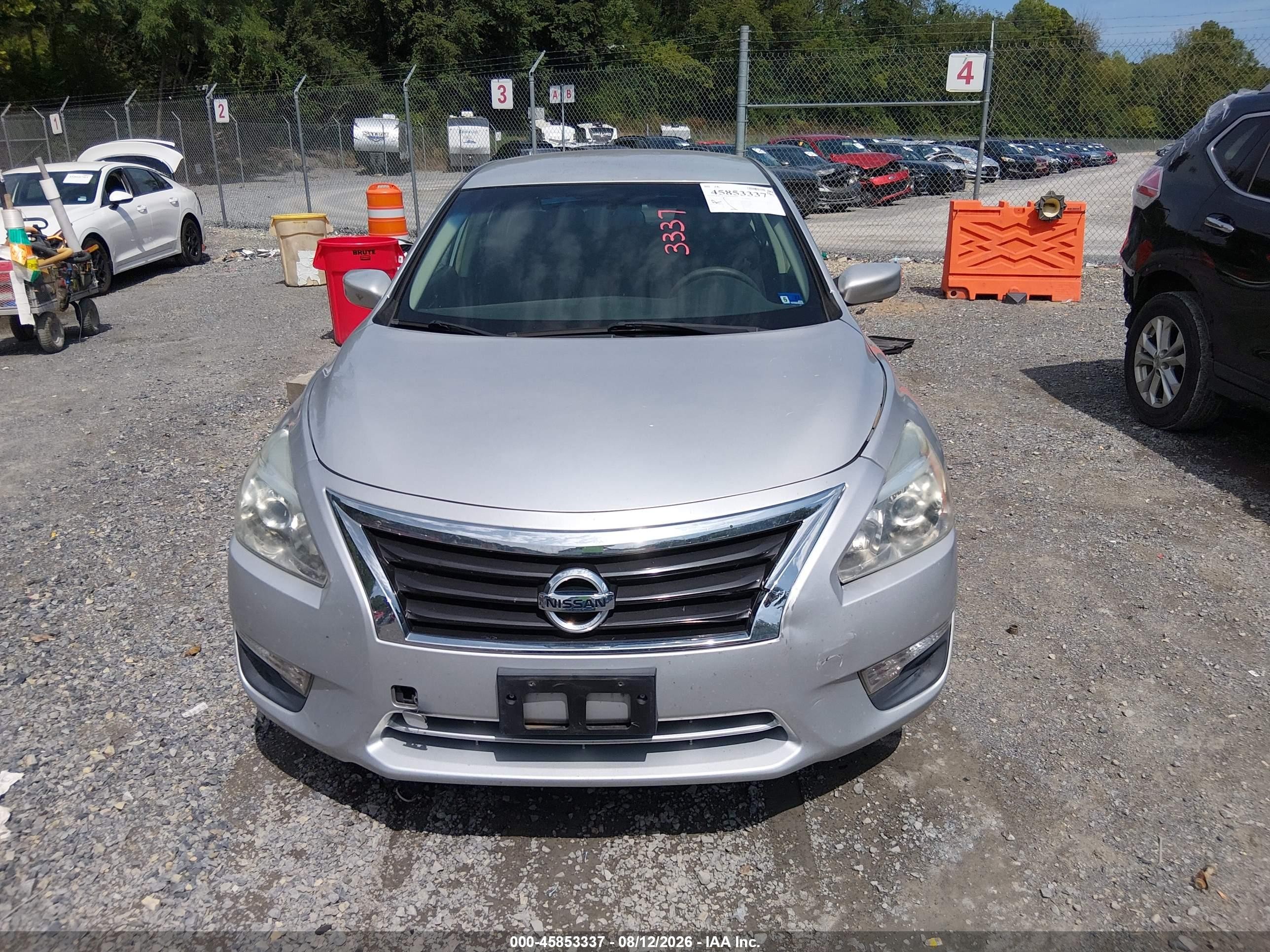 2013 Nissan Altima 2.5 S Silver vin: 1N4AL3AP0DC234321