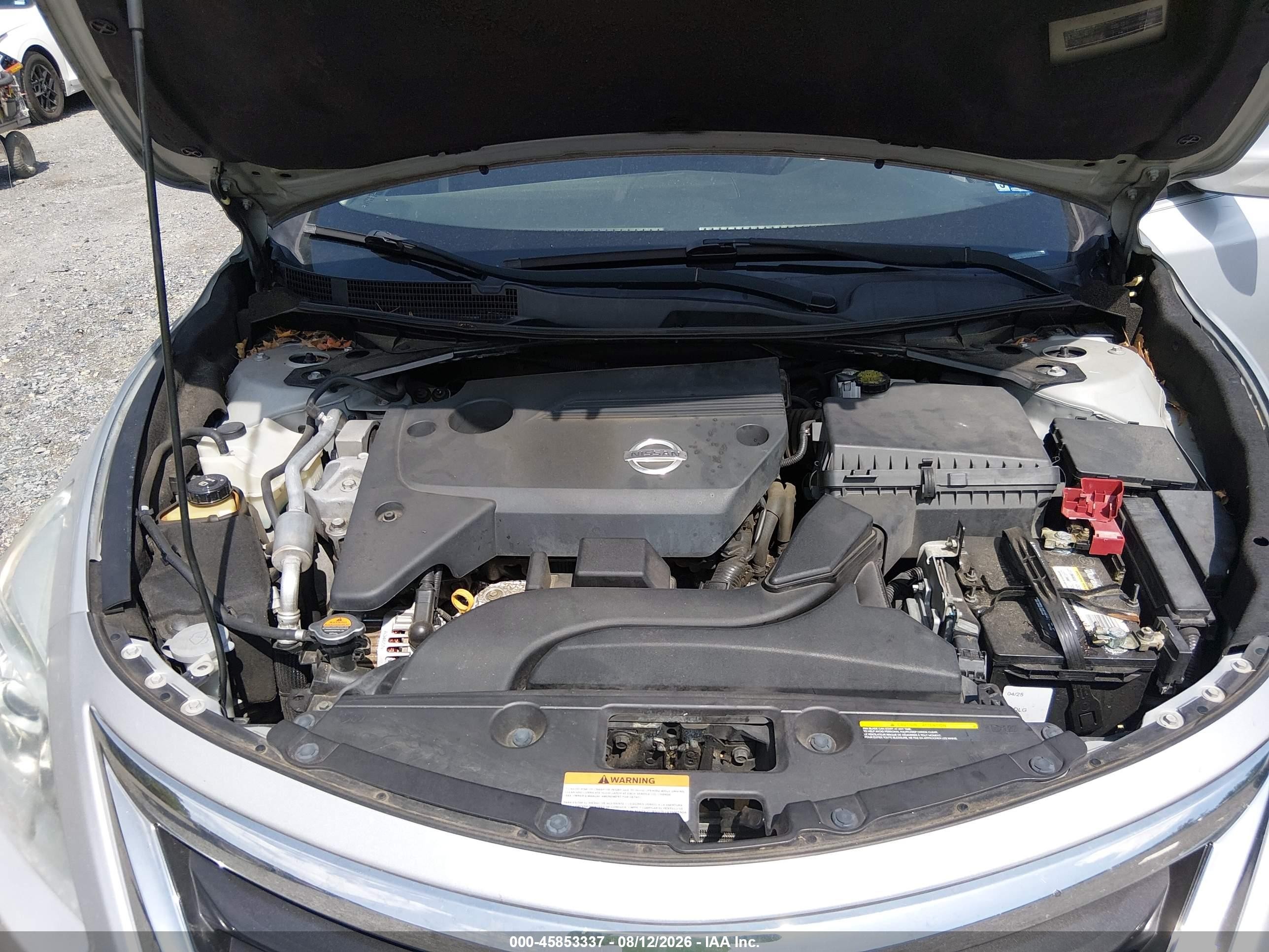 2013 Nissan Altima 2.5 S Silver vin: 1N4AL3AP0DC234321