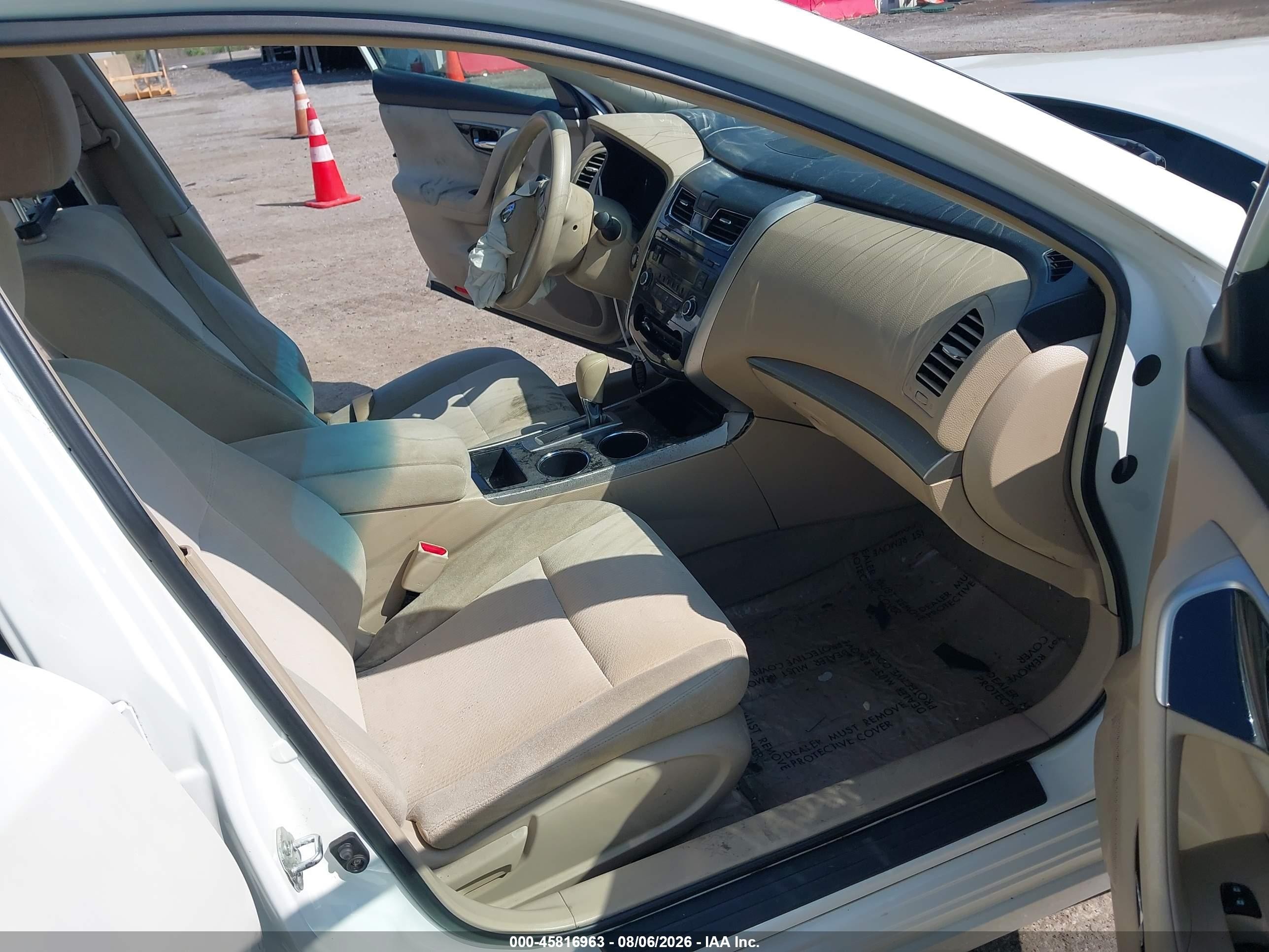 2013 Nissan Altima 2.5 S Белый vin: 1N4AL3AP0DC241351