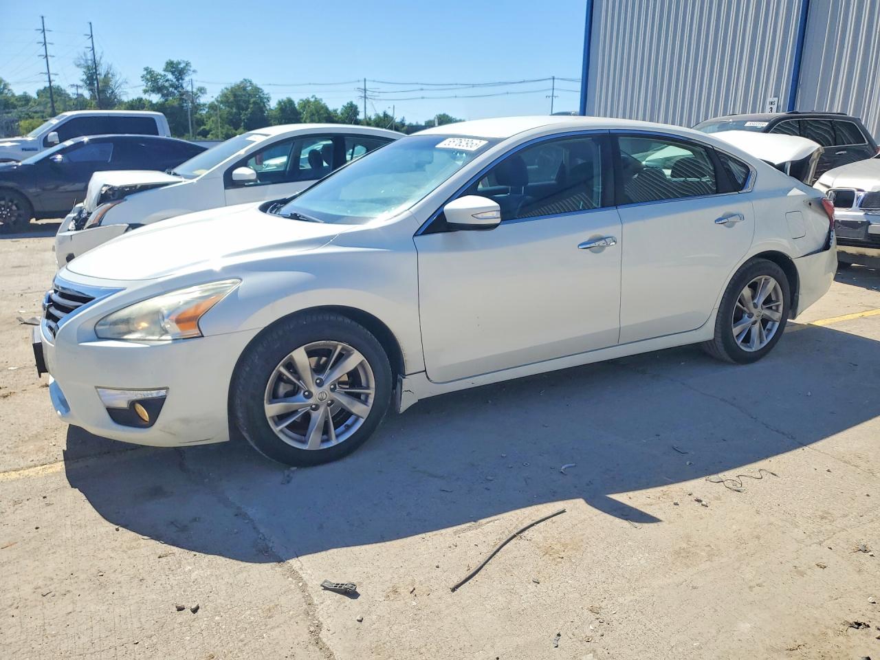 2013 Nissan Alitma White vin: 1N4AL3AP0DC244556