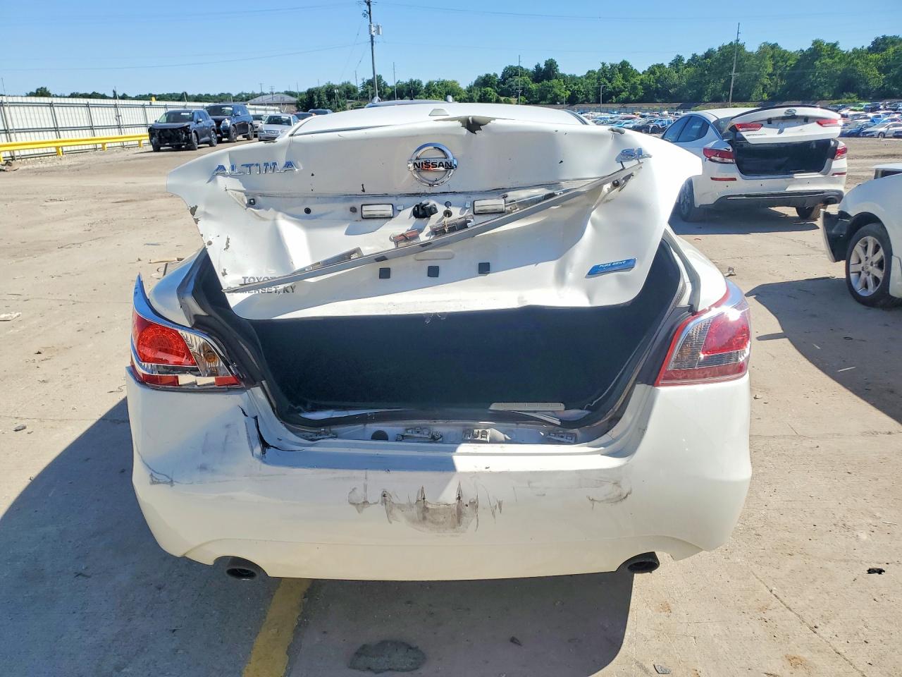 2013 Nissan Alitma White vin: 1N4AL3AP0DC244556