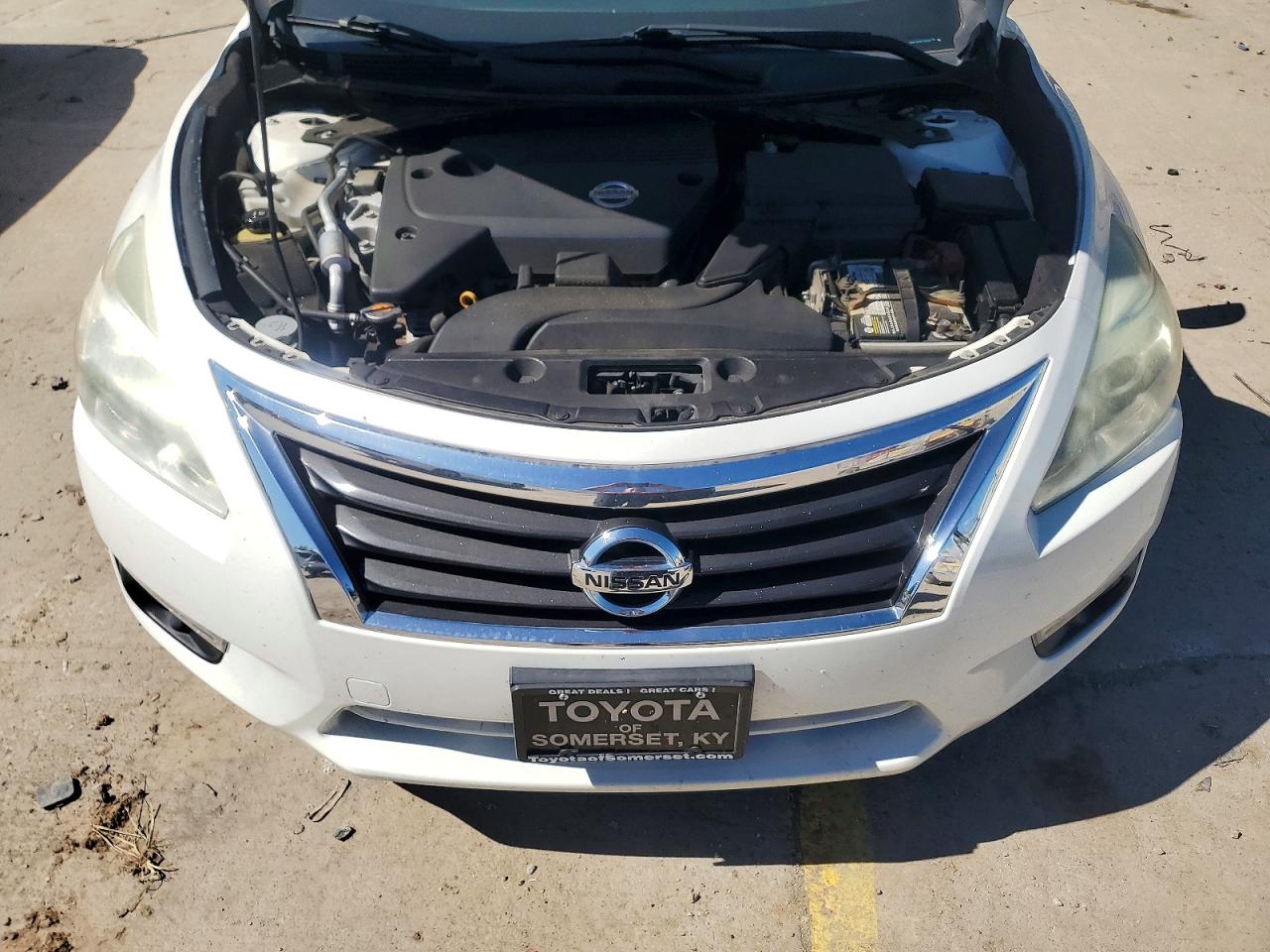 2013 Nissan Alitma White vin: 1N4AL3AP0DC244556