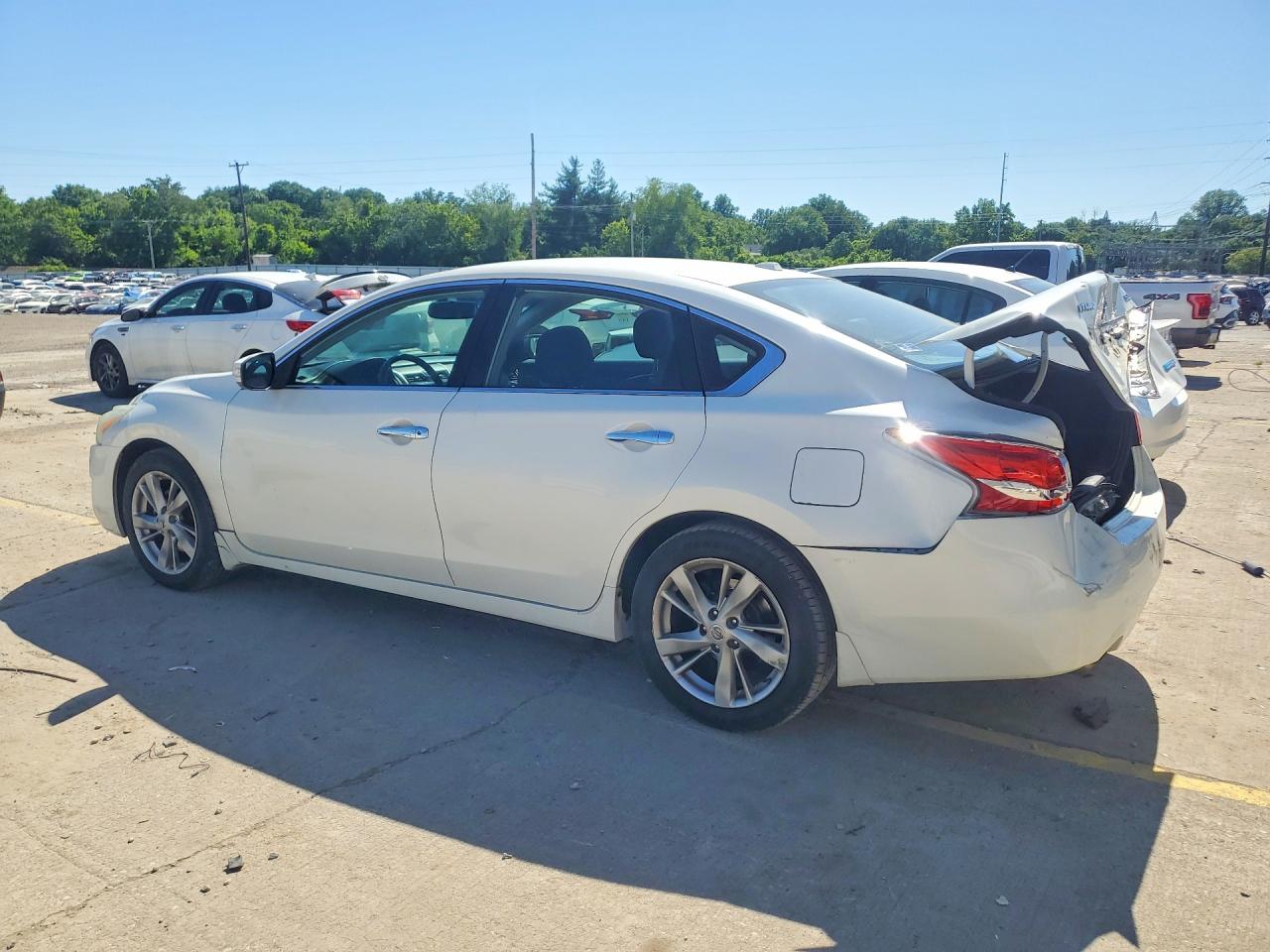 2013 Nissan Alitma White vin: 1N4AL3AP0DC244556