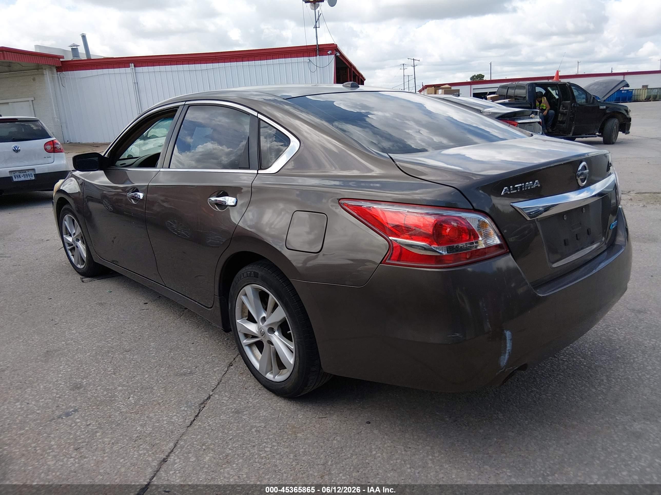 2013 Nissan Altima 2.5 Sv Brown vin: 1N4AL3AP0DC245769