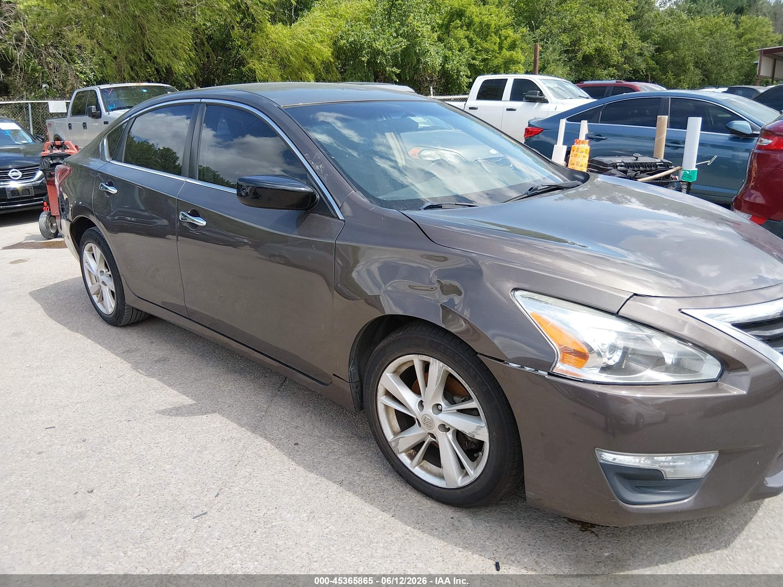 2013 Nissan Altima 2.5 Sv Brown vin: 1N4AL3AP0DC245769