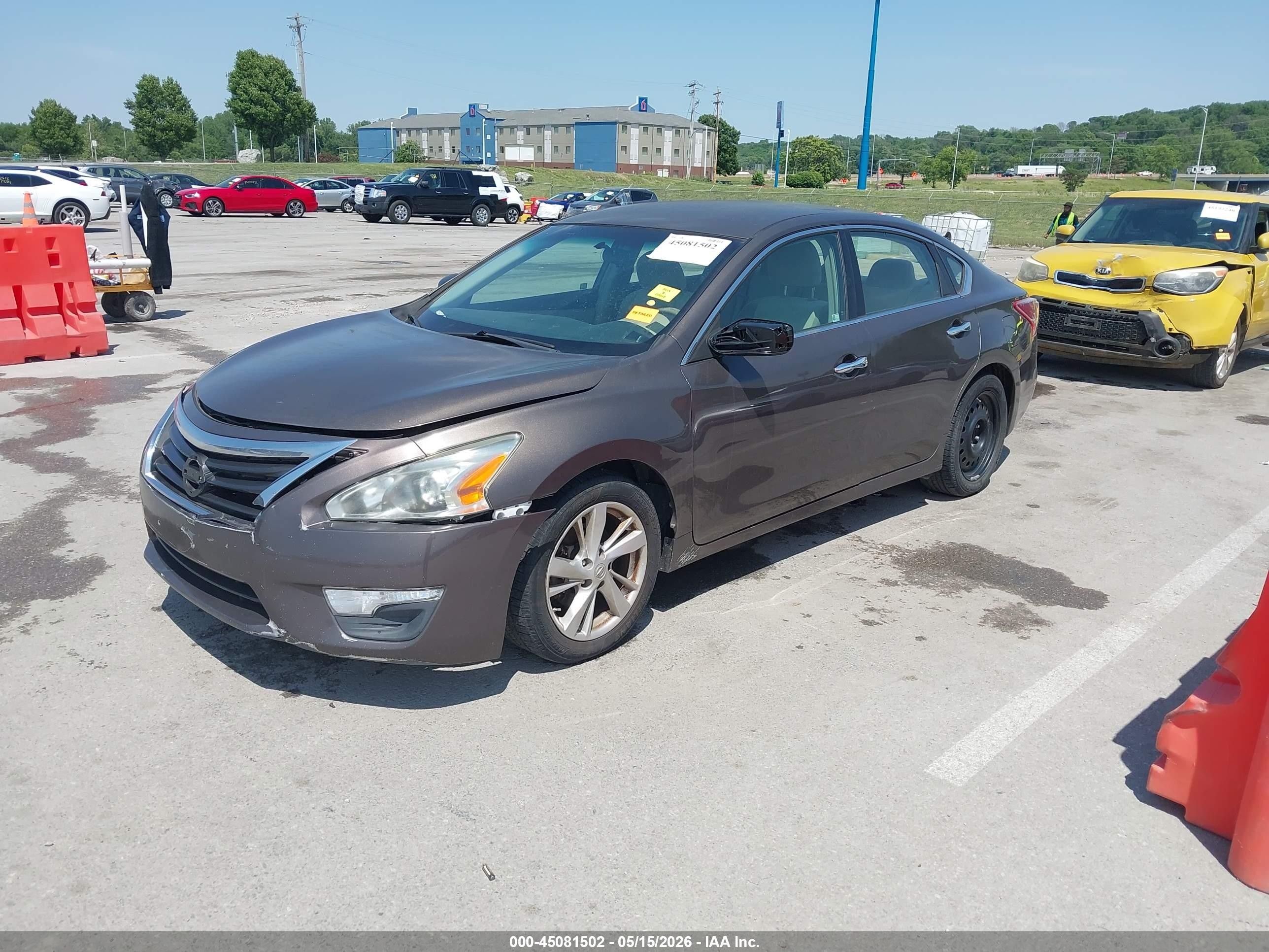 2013 Nissan Altima 2.5 Sv Gray vin: 1N4AL3AP0DC249059