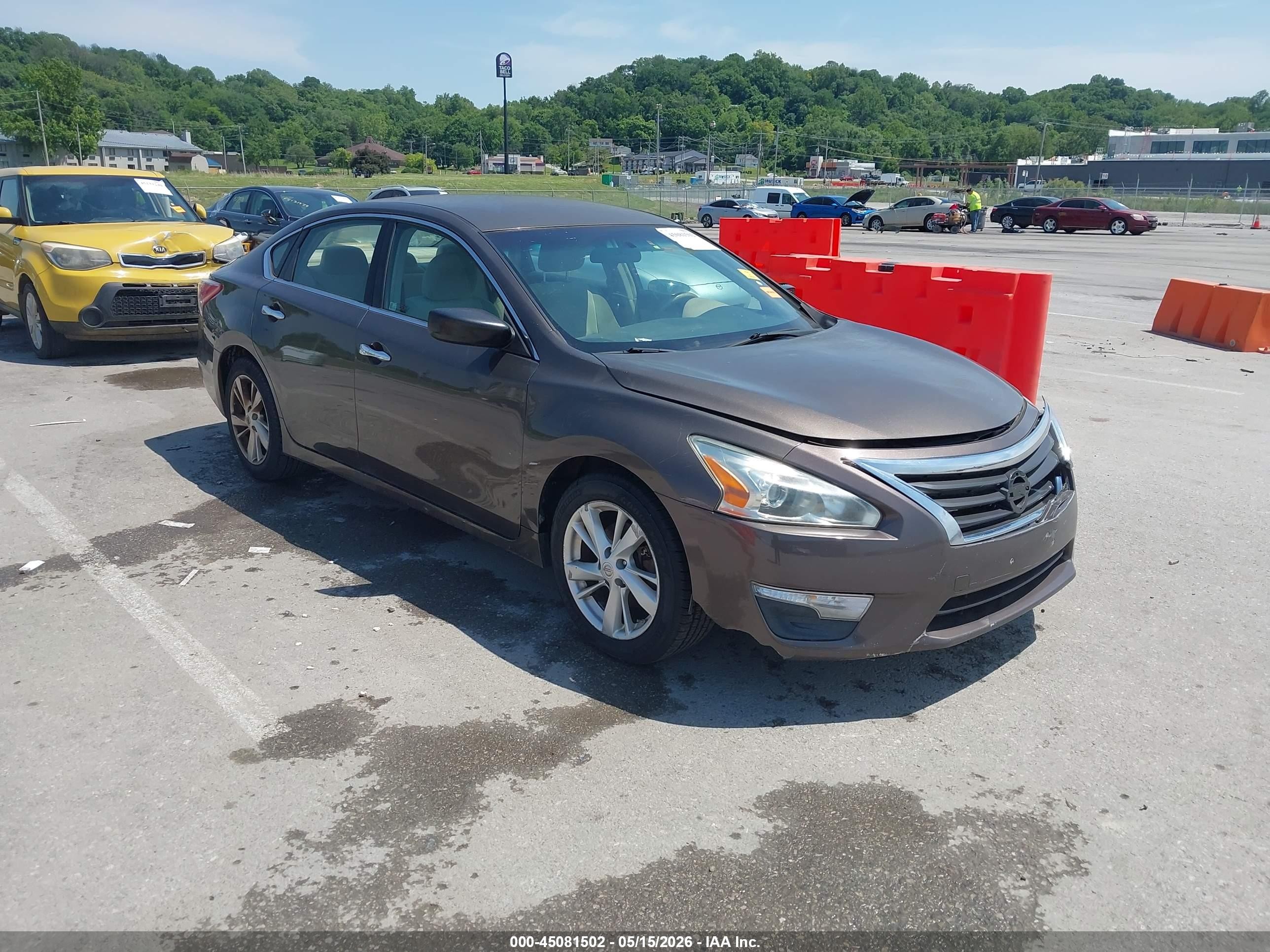 2013 Nissan Altima 2.5 Sv Gray vin: 1N4AL3AP0DC249059