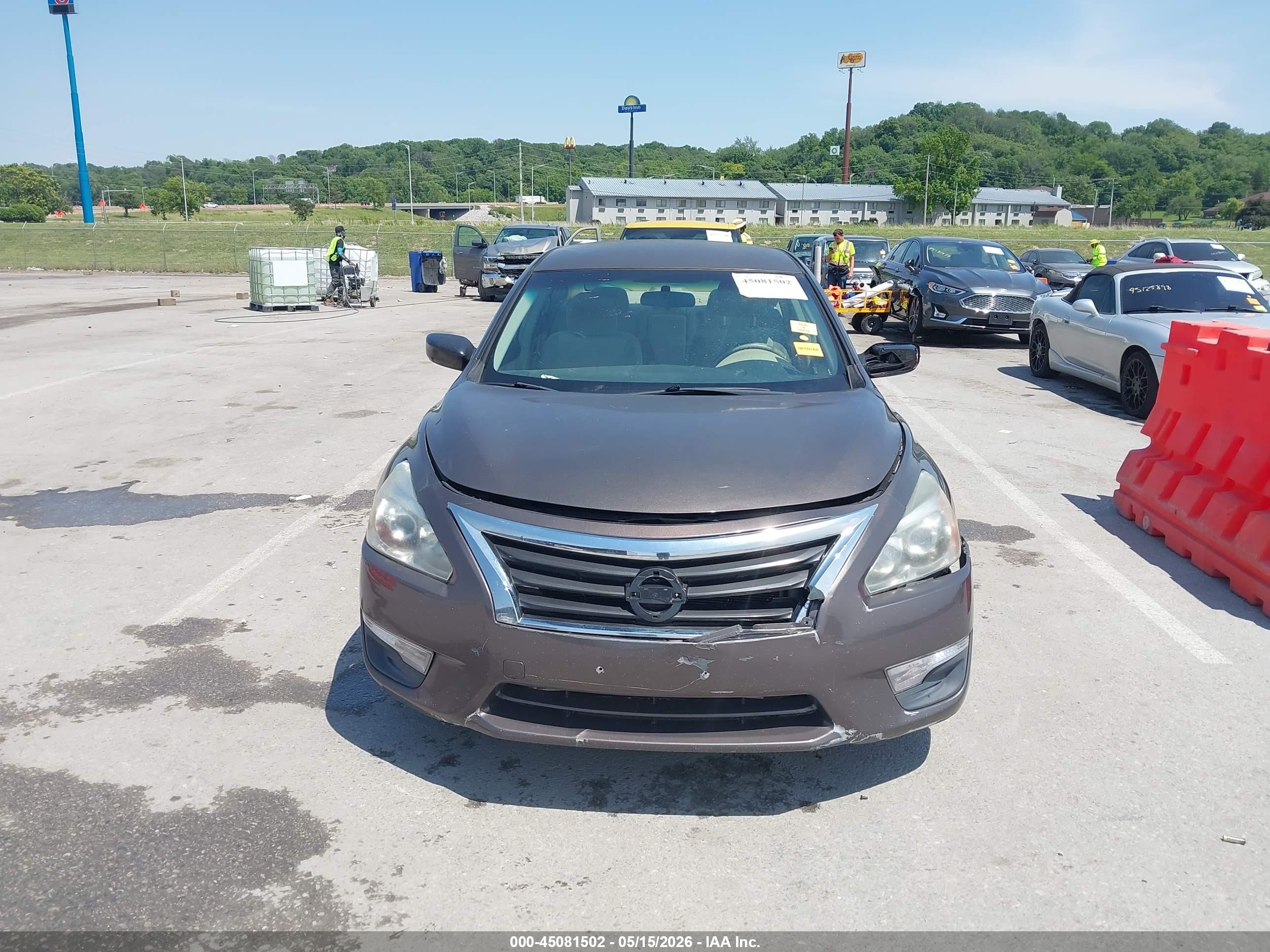 2013 Nissan Altima 2.5 Sv Gray vin: 1N4AL3AP0DC249059