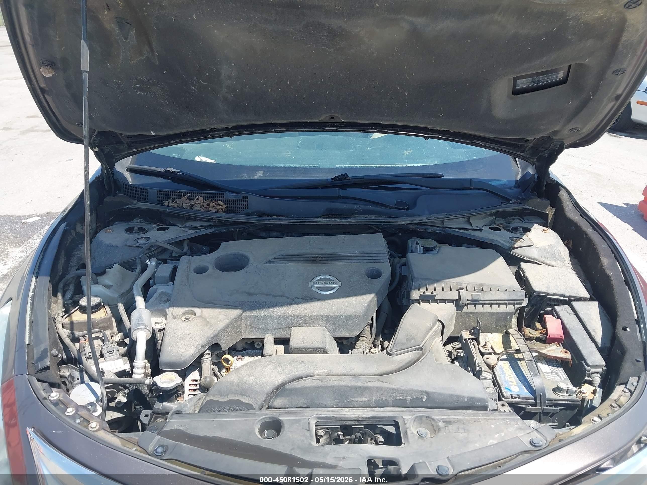 2013 Nissan Altima 2.5 Sv Gray vin: 1N4AL3AP0DC249059
