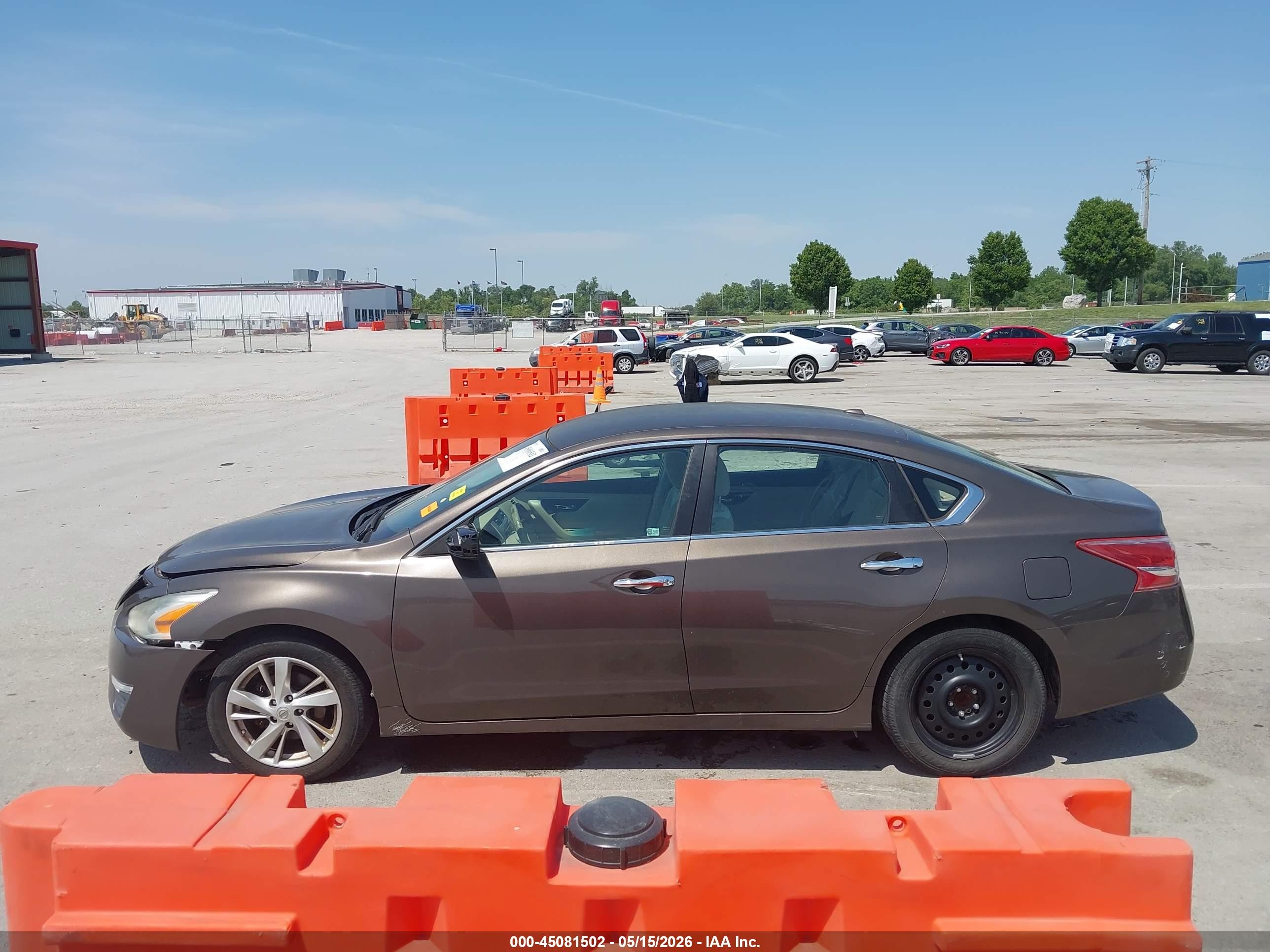 2013 Nissan Altima 2.5 Sv Gray vin: 1N4AL3AP0DC249059