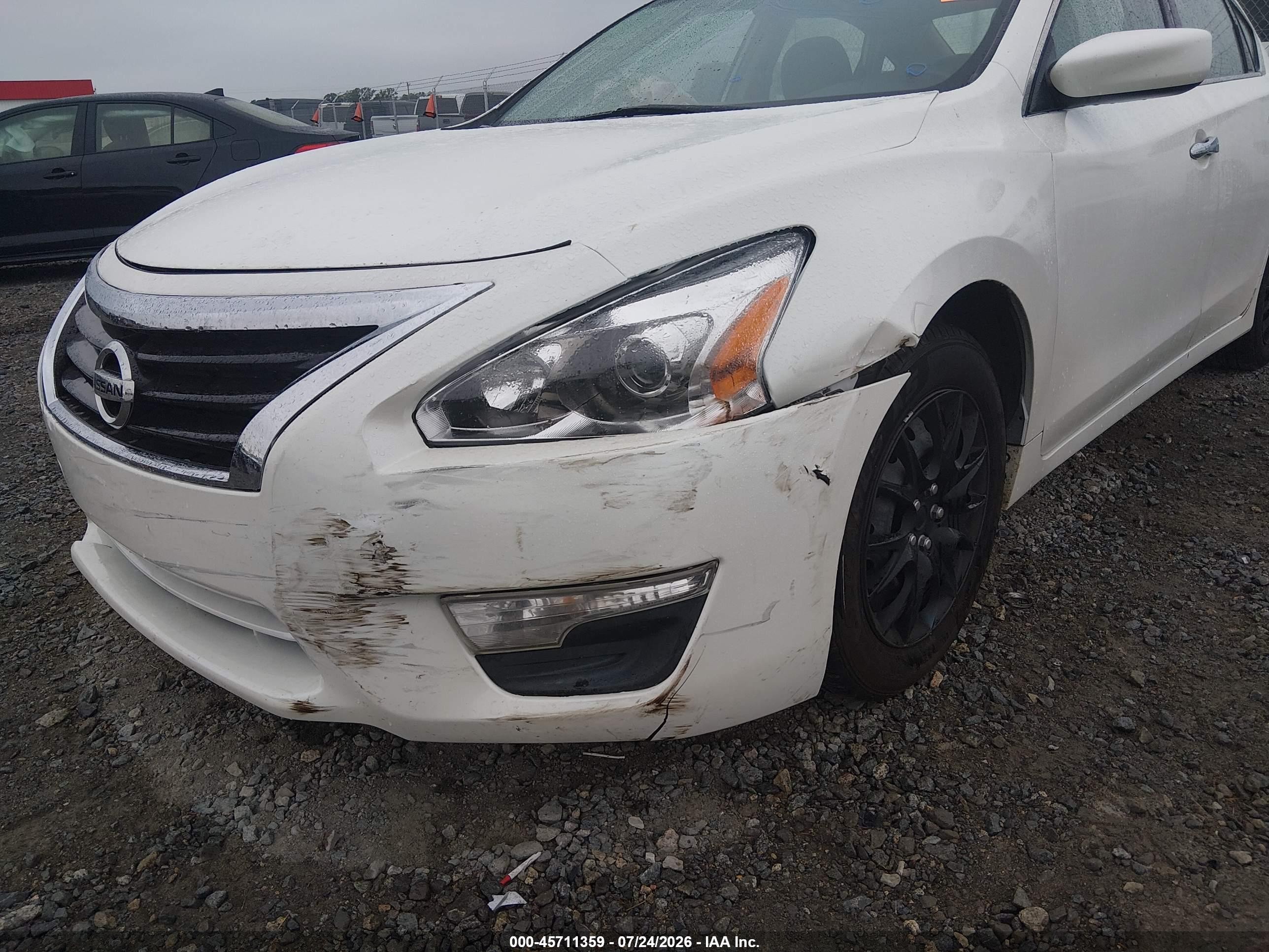 2013 Nissan Altima 2.5 S White vin: 1N4AL3AP0DC272213