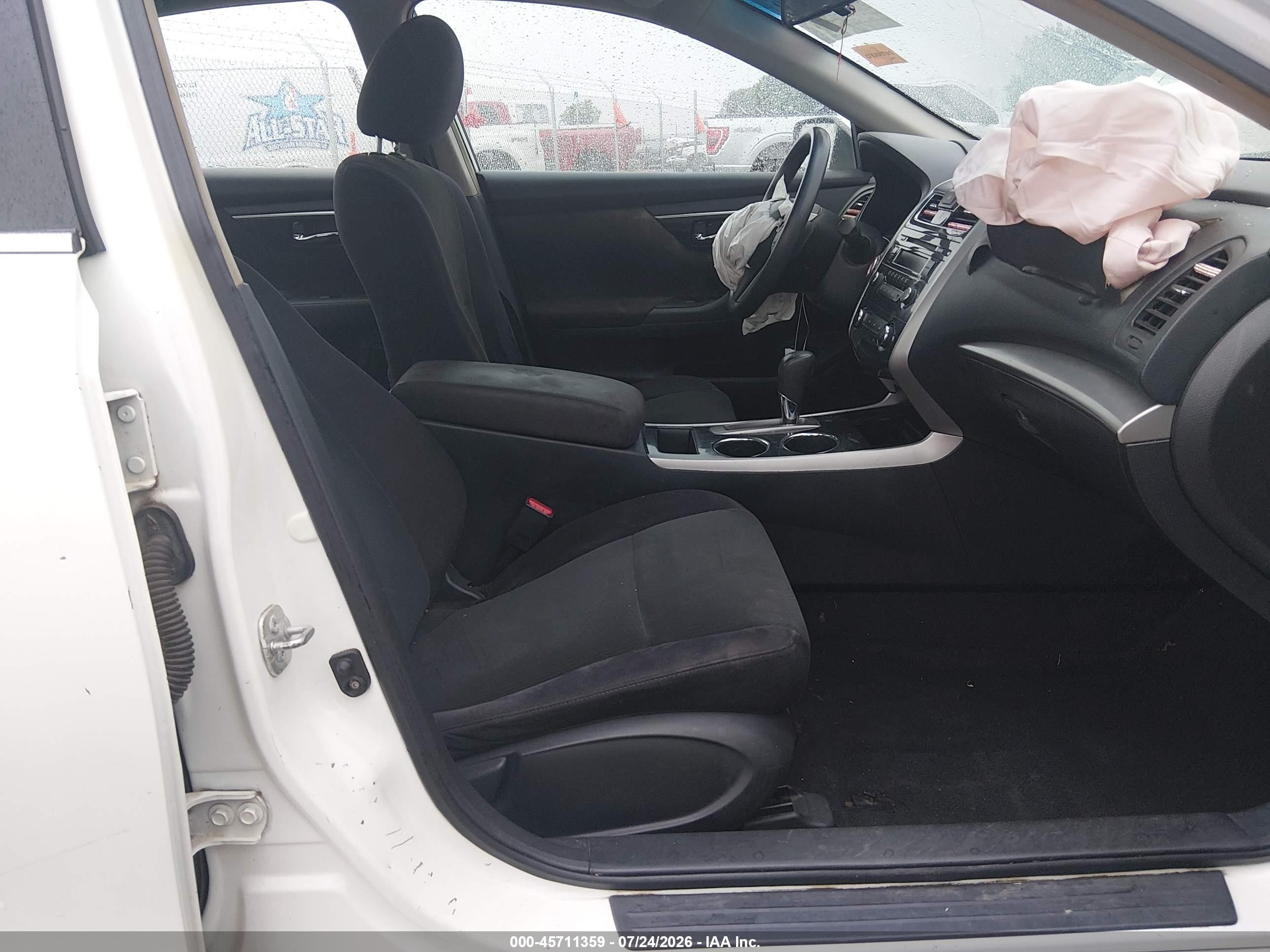 2013 Nissan Altima 2.5 S White vin: 1N4AL3AP0DC272213