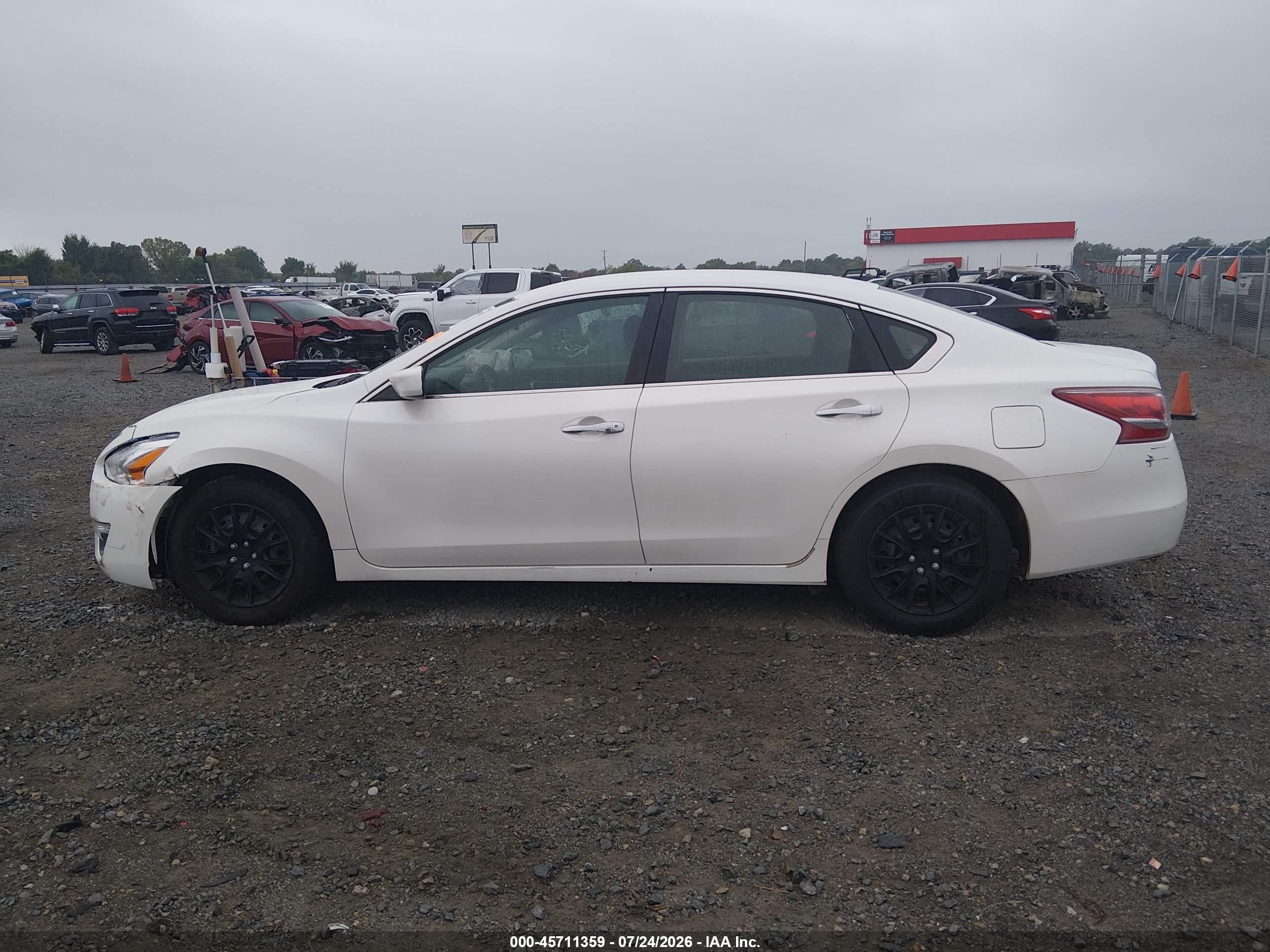 2013 Nissan Altima 2.5 S White vin: 1N4AL3AP0DC272213