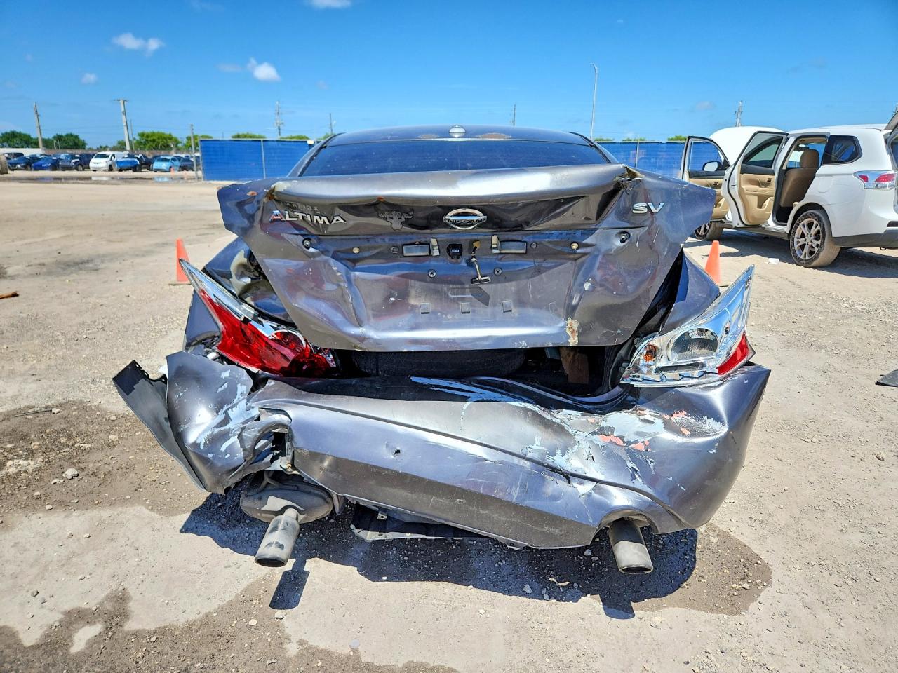 2013 Nissan Altima 2.5 Sv Gray vin: 1N4AL3AP0DC280327