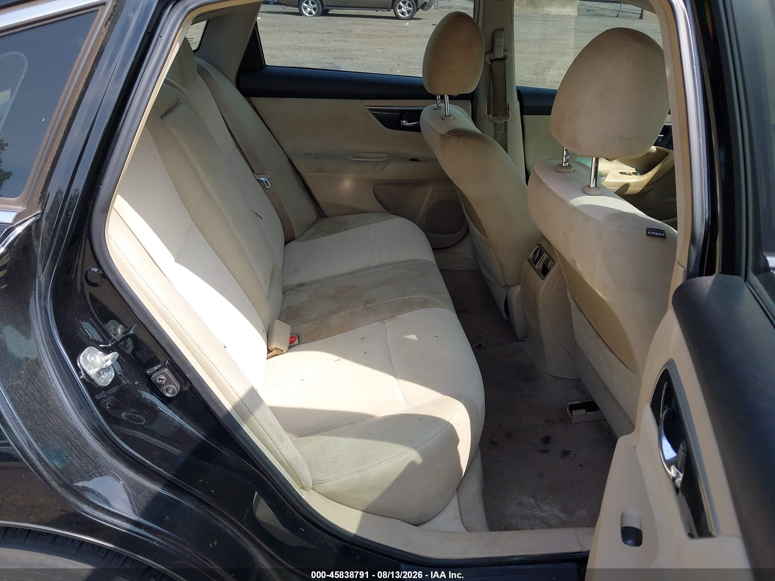 2013 Nissan Altima 2.5 Sv Black vin: 1N4AL3AP0DC288816