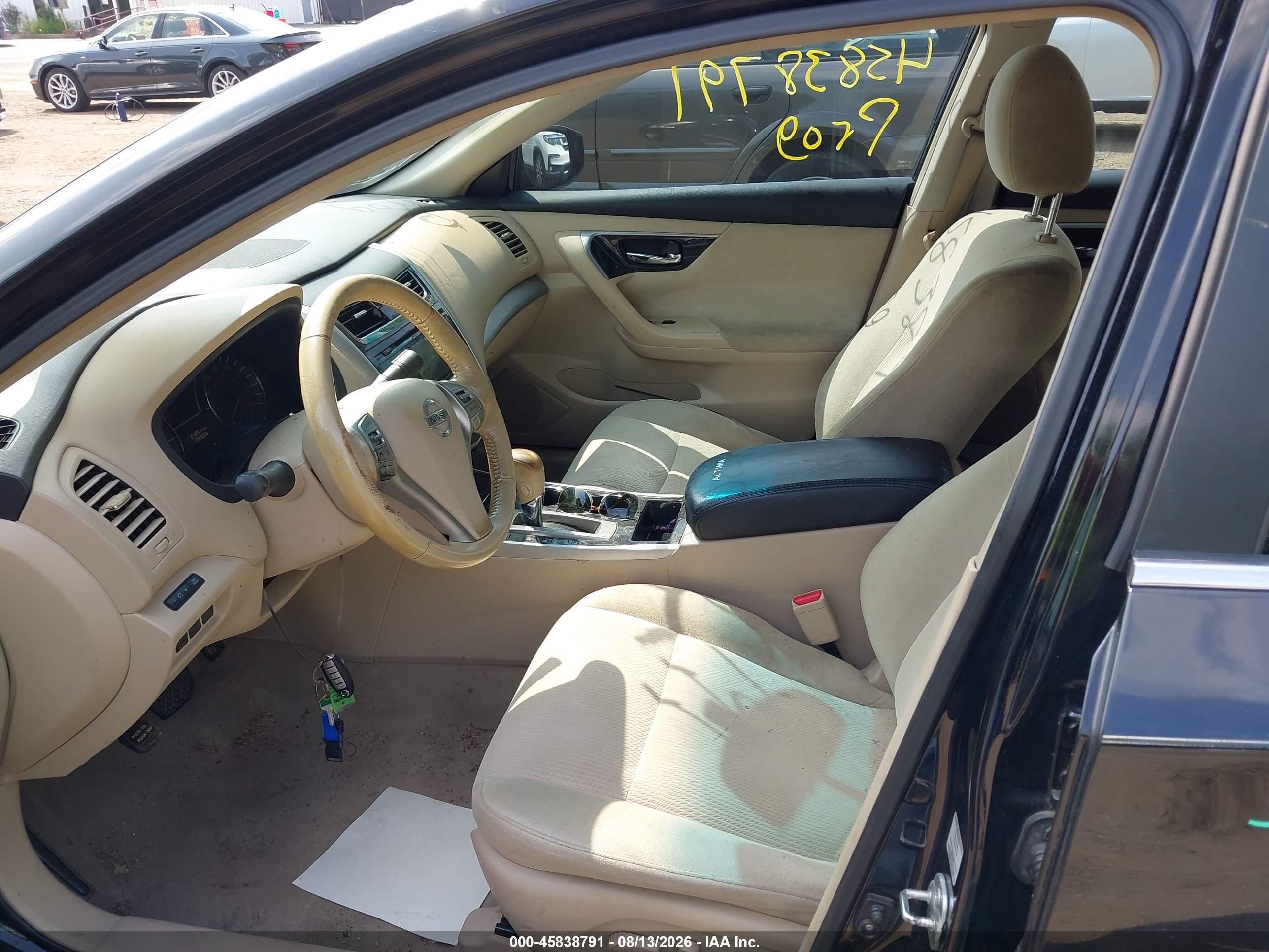 2013 Nissan Altima 2.5 Sv Black vin: 1N4AL3AP0DC288816