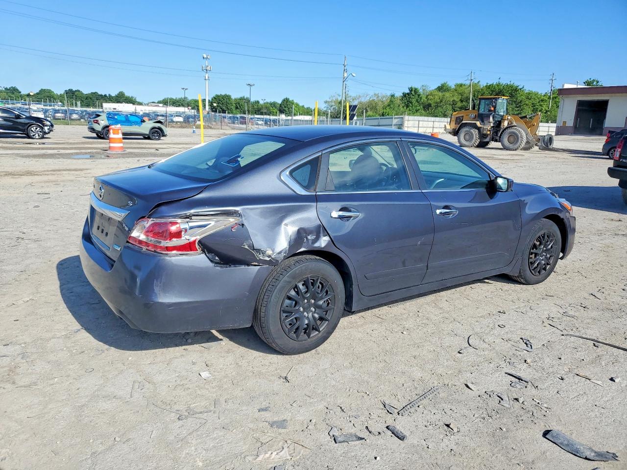 2013 Nissan Altima 2.5 S Gray vin: 1N4AL3AP0DC290095
