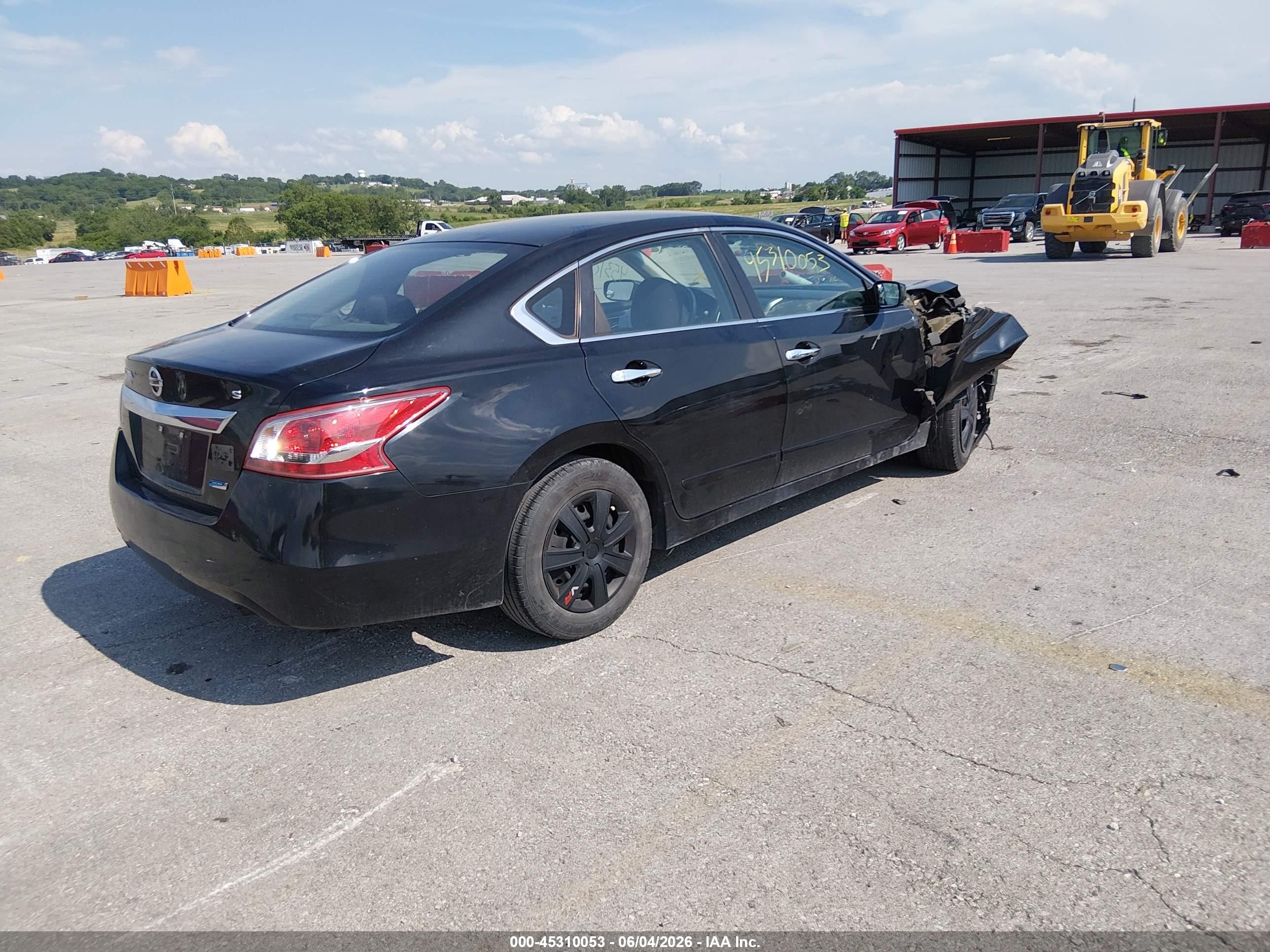 2013 Nissan Altima 2.5 S Black vin: 1N4AL3AP0DC291568