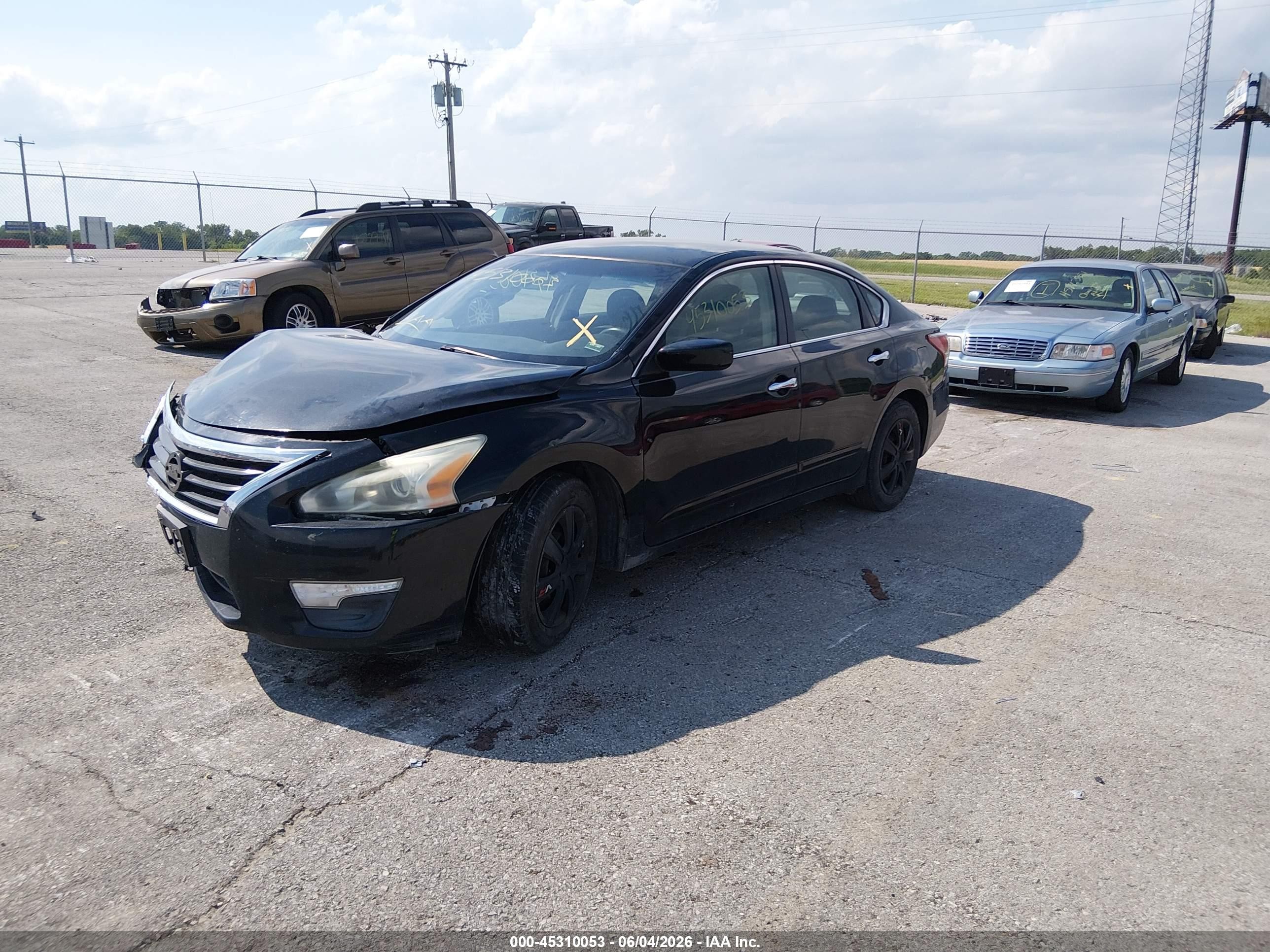 2013 Nissan Altima 2.5 S Black vin: 1N4AL3AP0DC291568