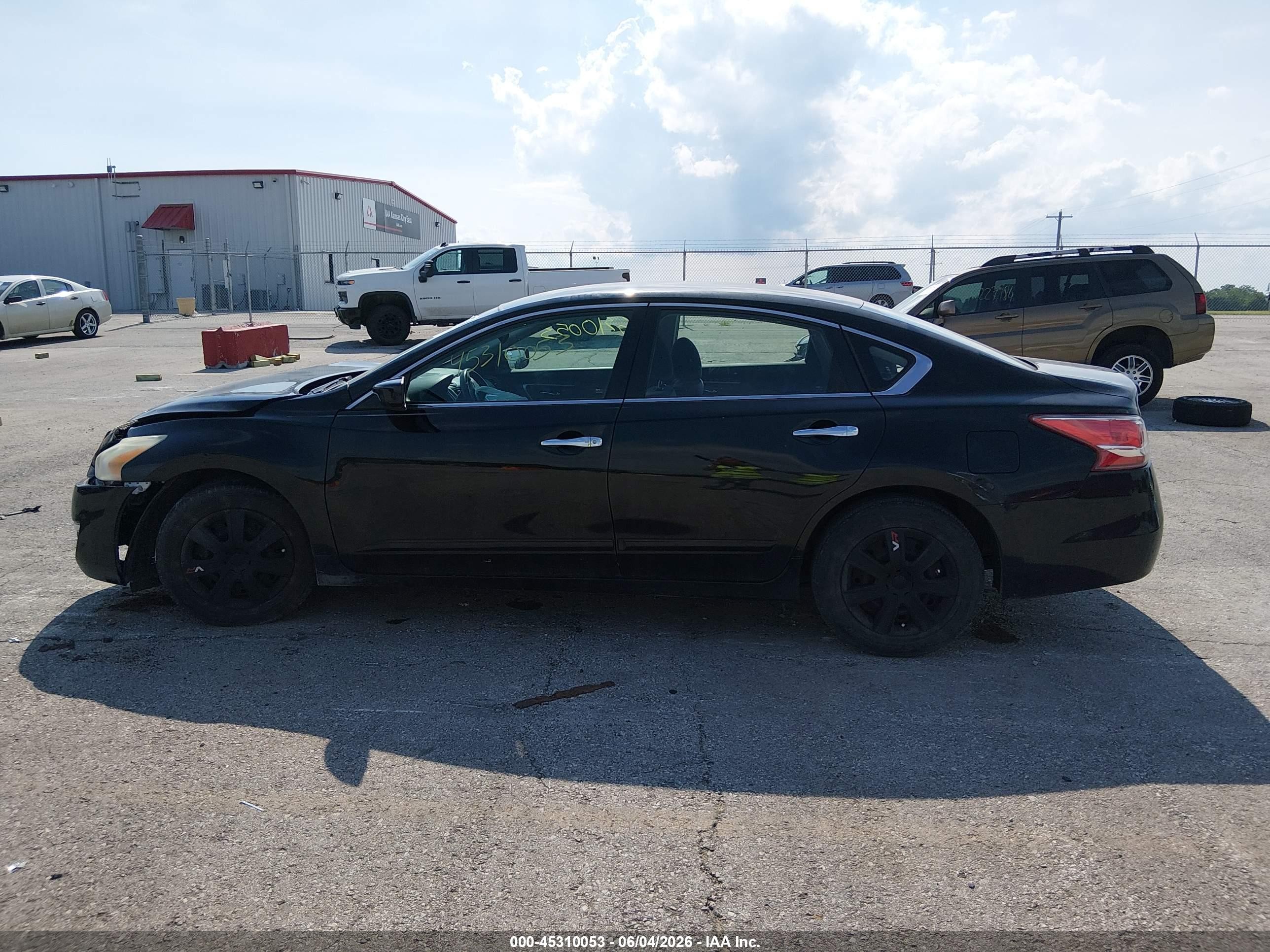 2013 Nissan Altima 2.5 S Black vin: 1N4AL3AP0DC291568