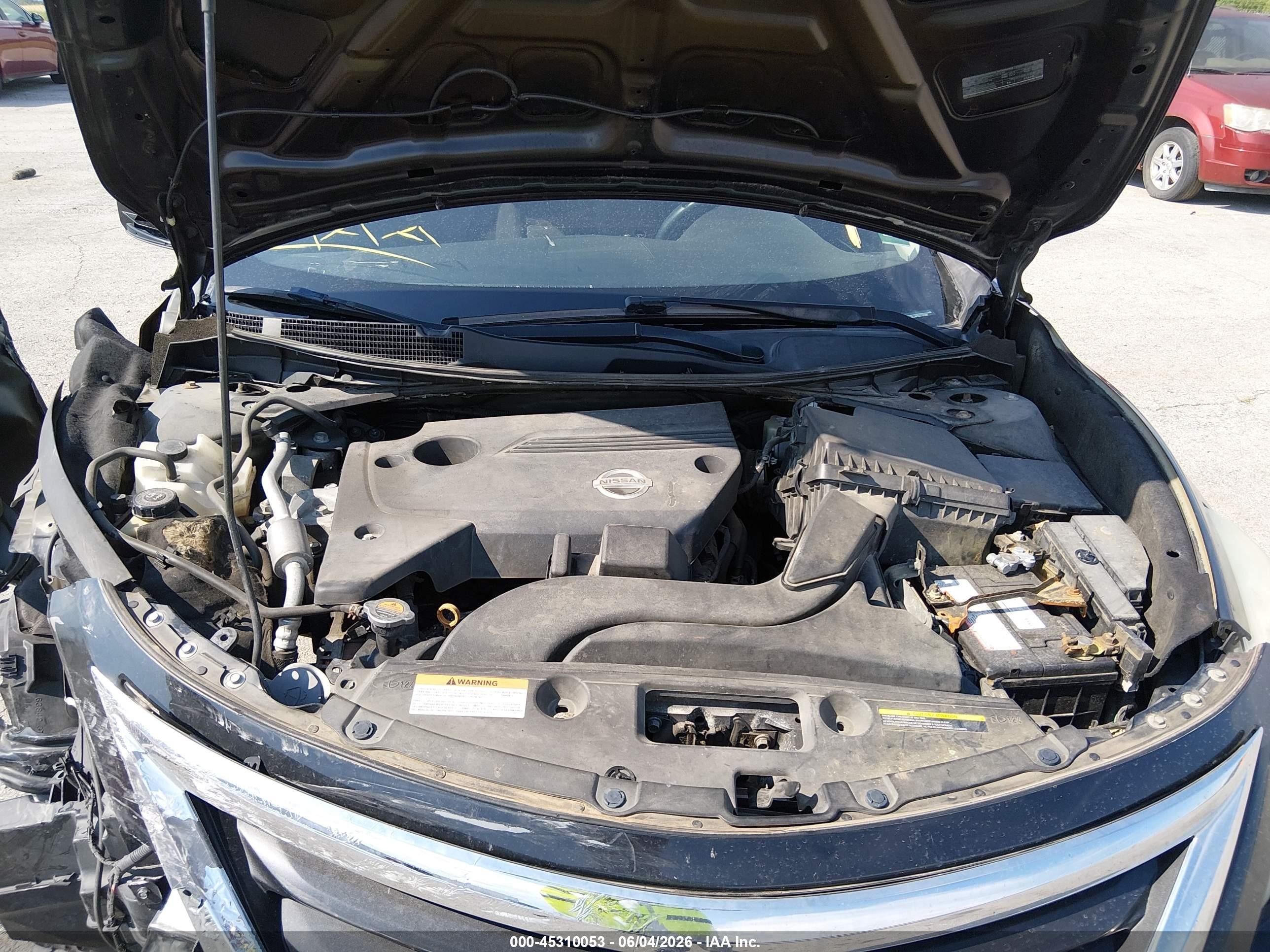 2013 Nissan Altima 2.5 S Black vin: 1N4AL3AP0DC291568