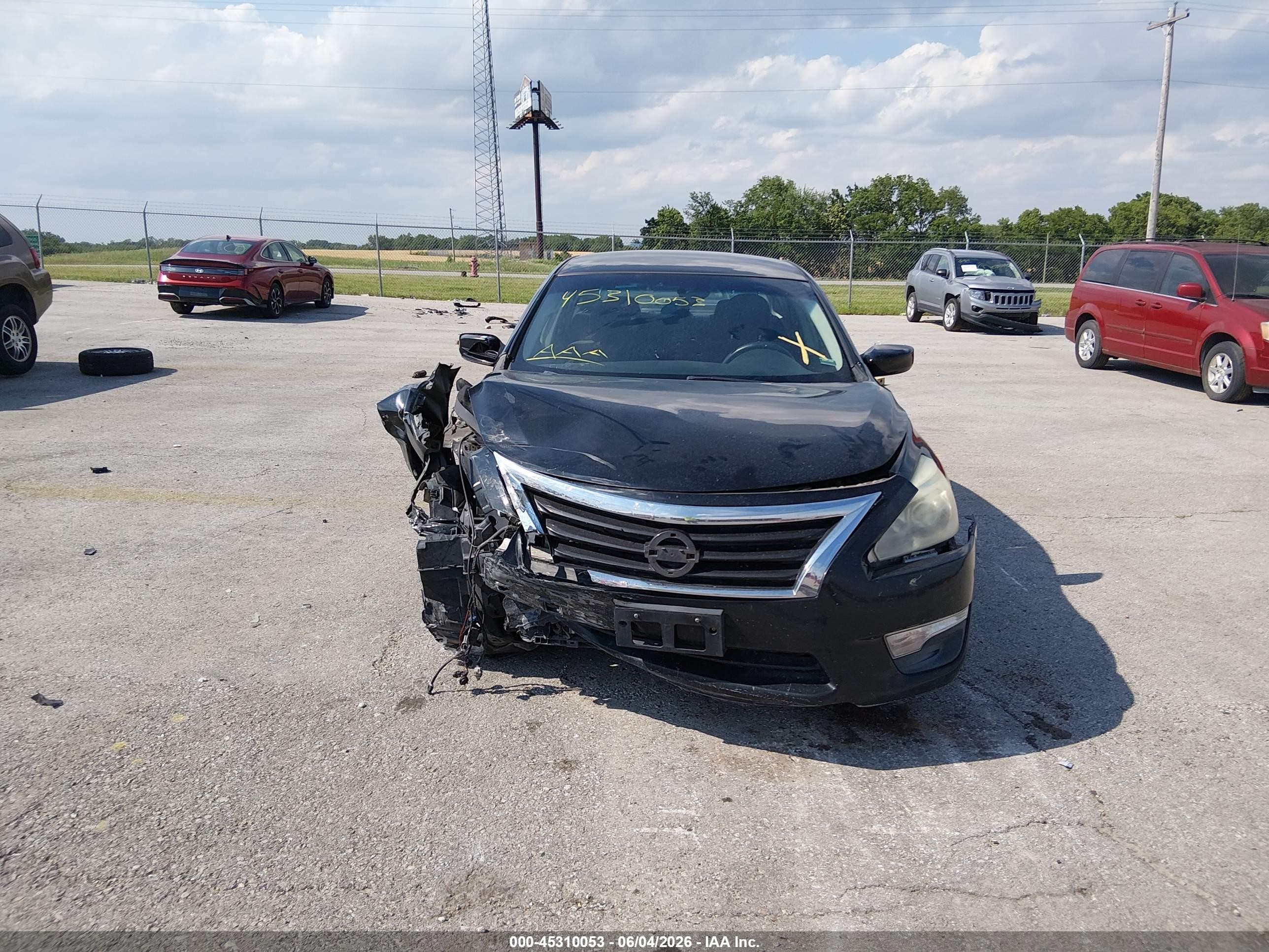 2013 Nissan Altima 2.5 S Black vin: 1N4AL3AP0DC291568