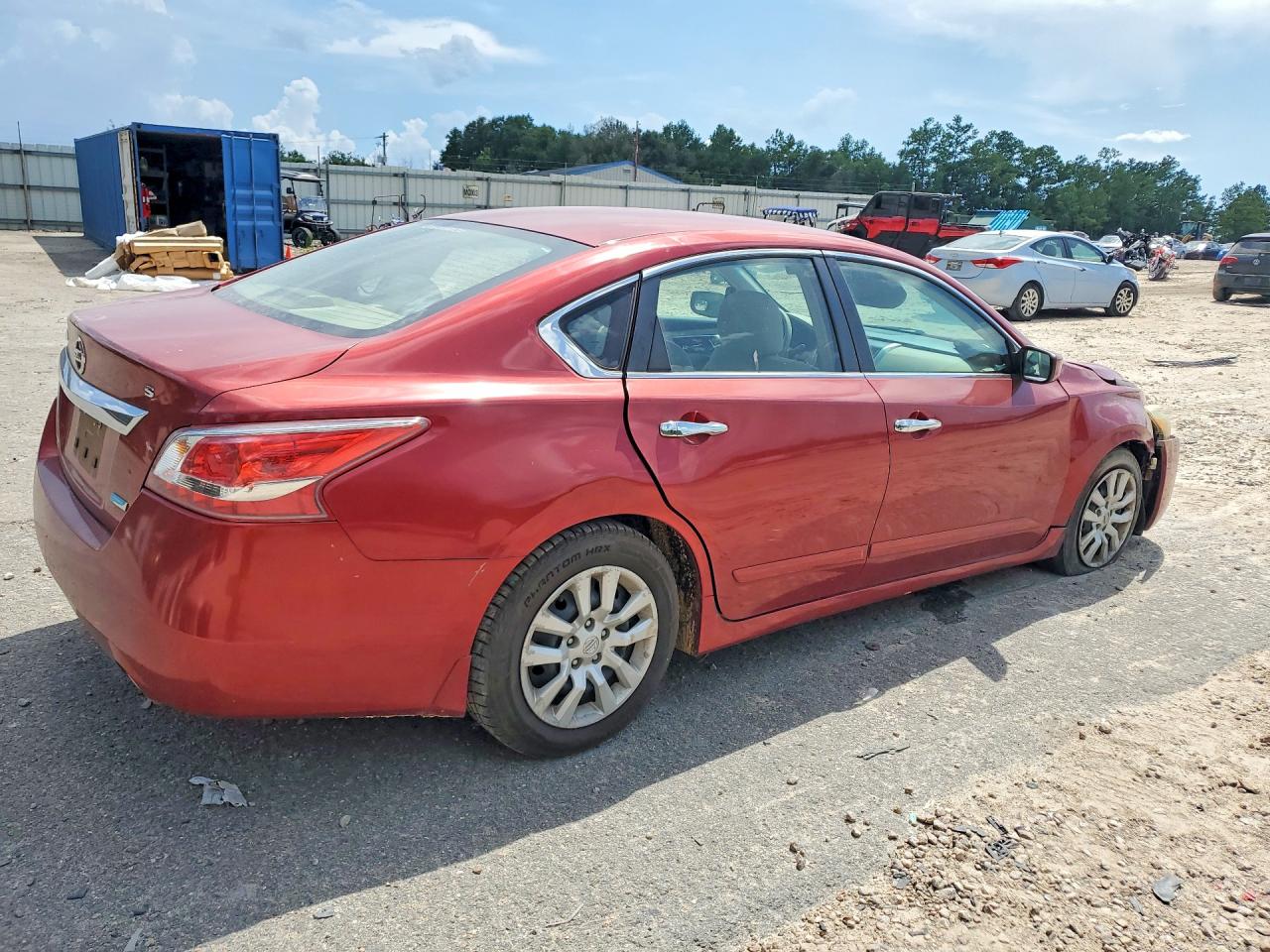 2013 Nissan Altima 2.5 S Maroon vin: 1N4AL3AP0DC292347