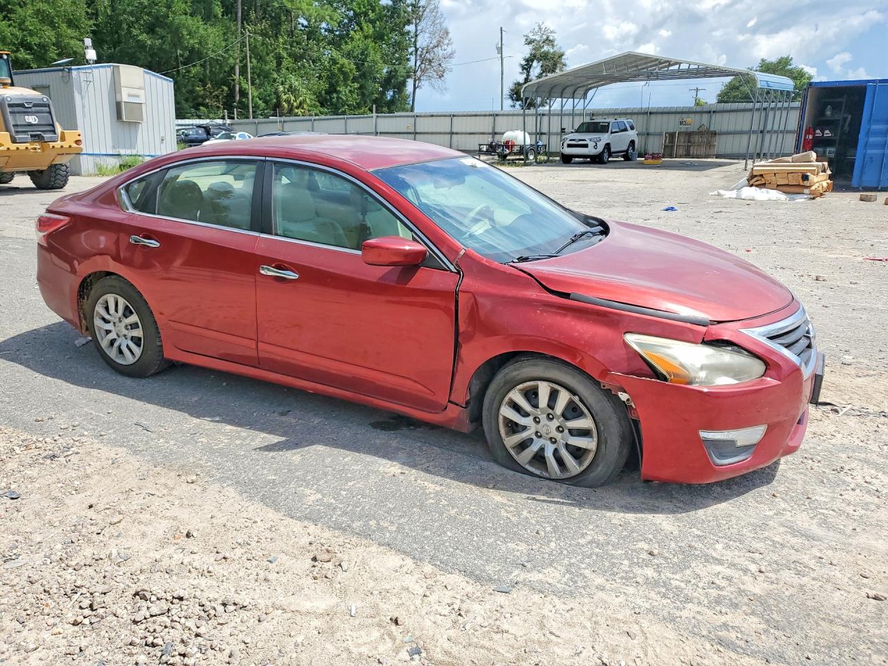 2013 Nissan Altima 2.5 S Maroon vin: 1N4AL3AP0DC292347