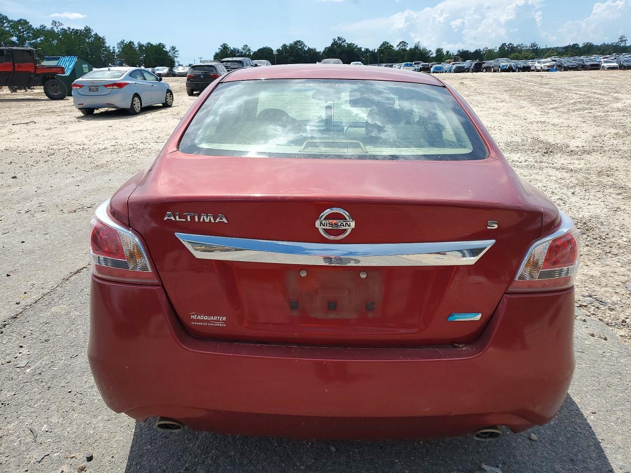 2013 Nissan Altima 2.5 S Maroon vin: 1N4AL3AP0DC292347