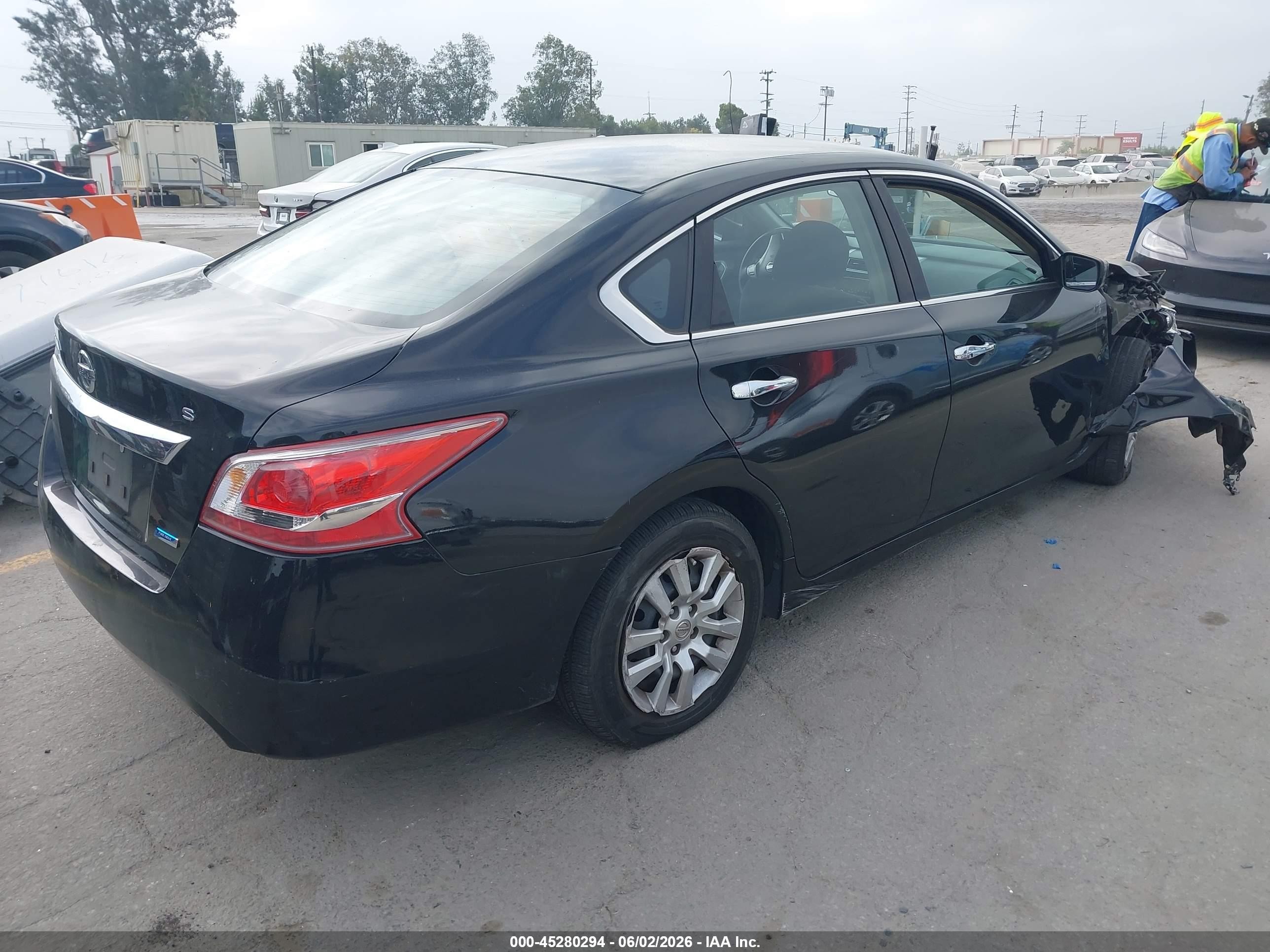 2013 Nissan Altima 2.5 S Black vin: 1N4AL3AP0DC901498