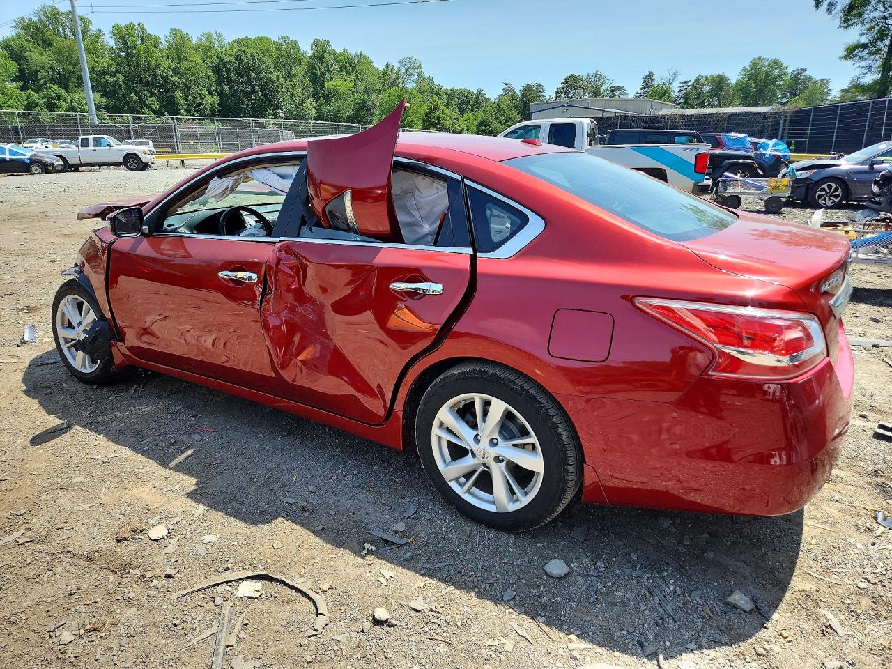 2013 Nissan Altima 2.5 Sl Red vin: 1N4AL3AP0DC918351