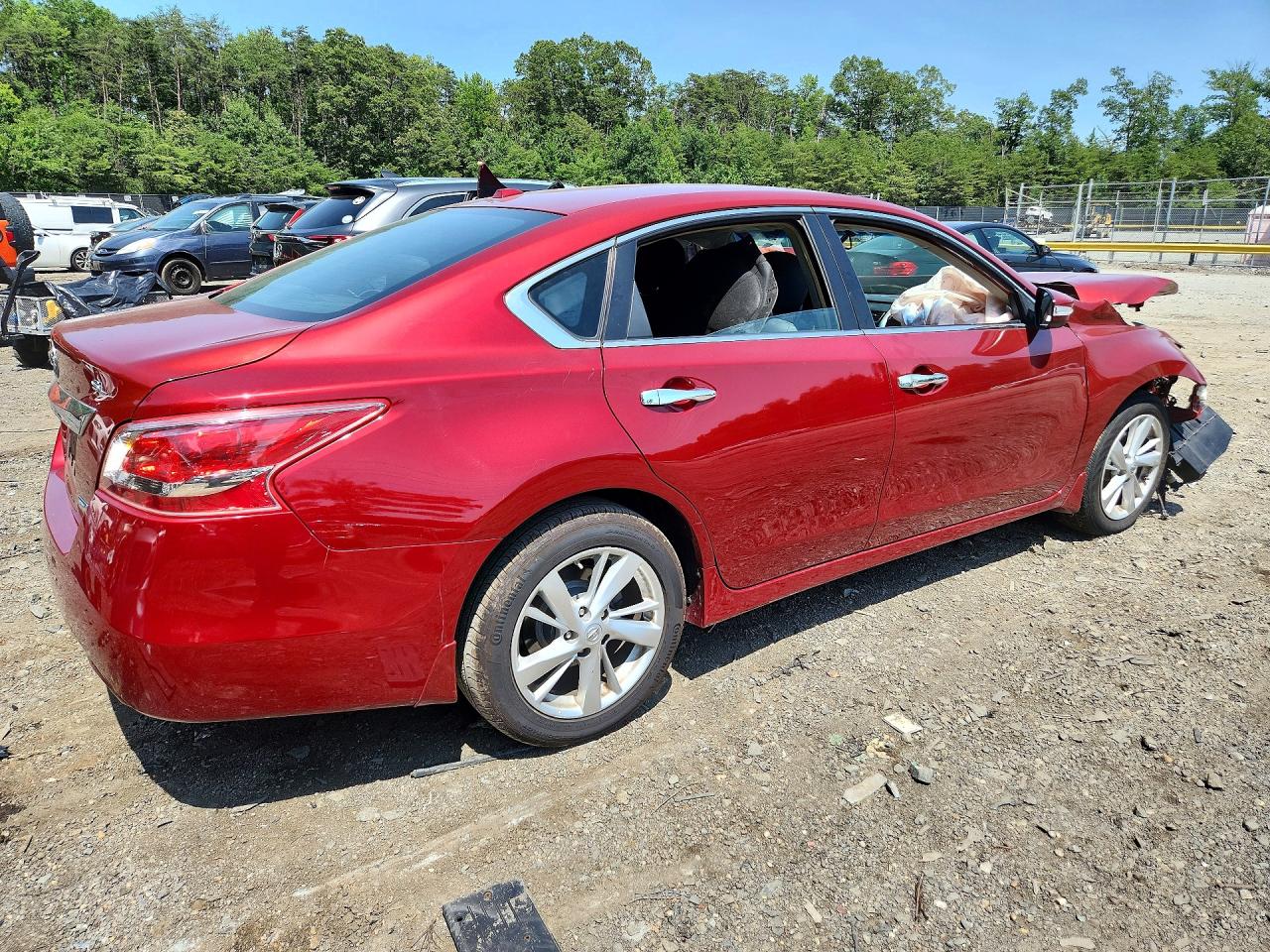 2013 Nissan Altima 2.5 Sl Red vin: 1N4AL3AP0DC918351