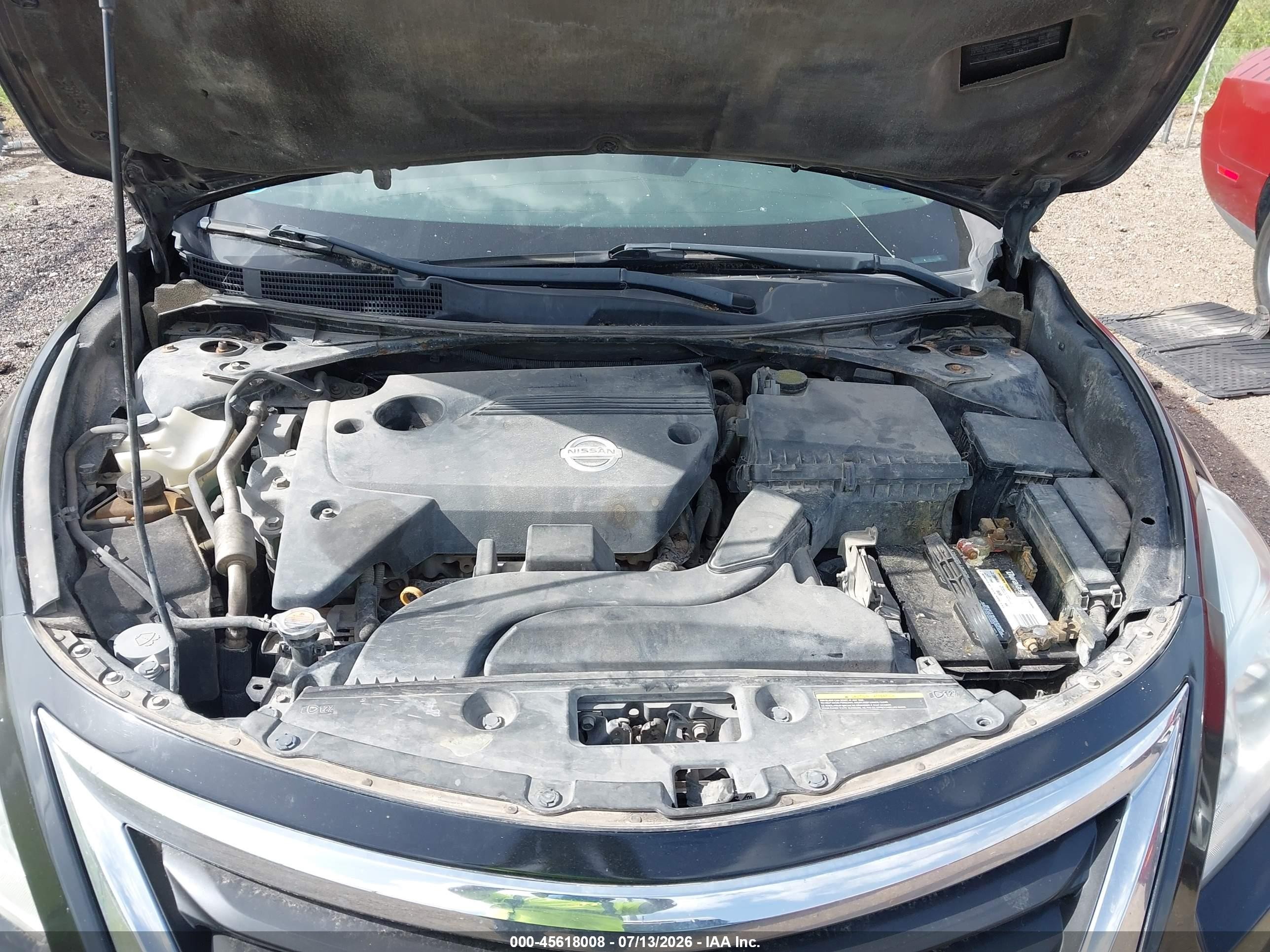 2013 Nissan Altima 2.5 Sv Black vin: 1N4AL3AP0DN409235