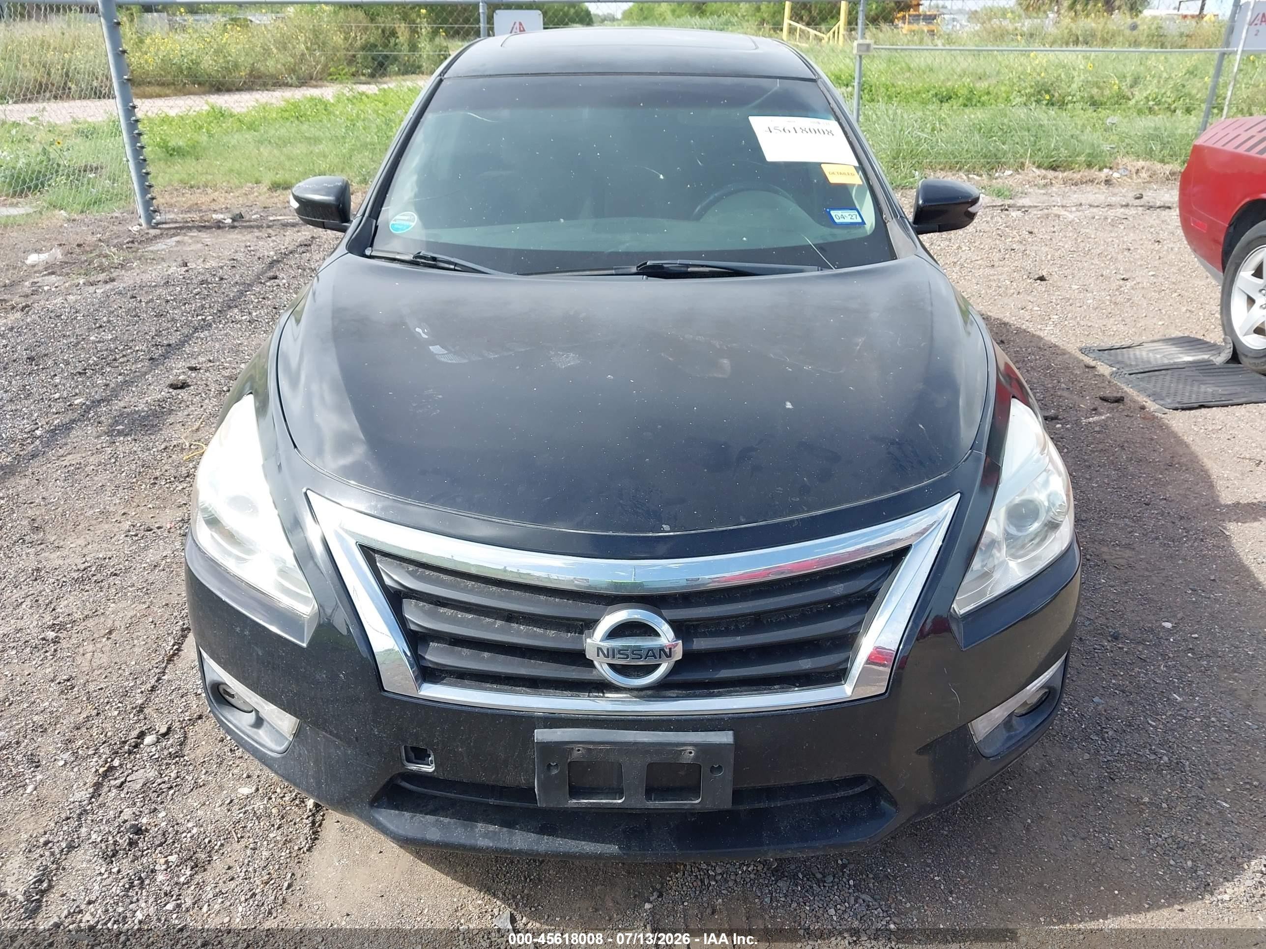 2013 Nissan Altima 2.5 Sv Black vin: 1N4AL3AP0DN409235