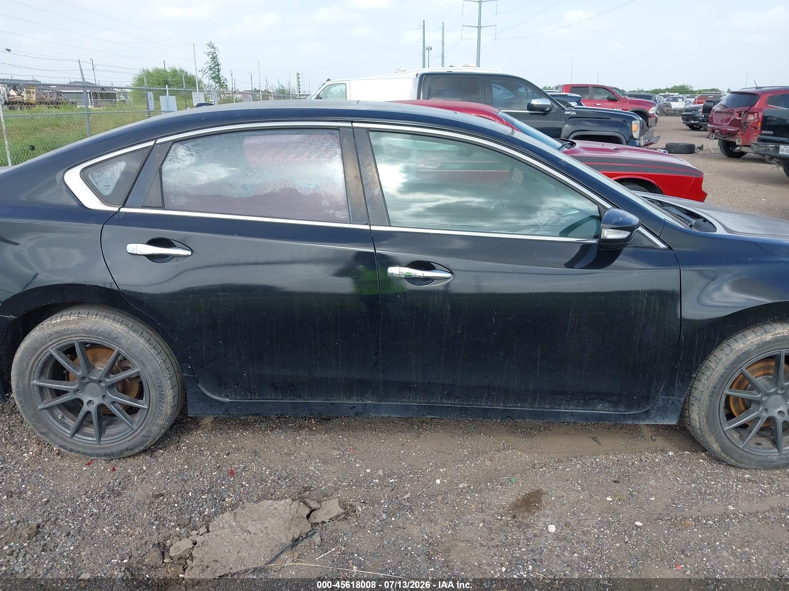 2013 Nissan Altima 2.5 Sv Black vin: 1N4AL3AP0DN409235