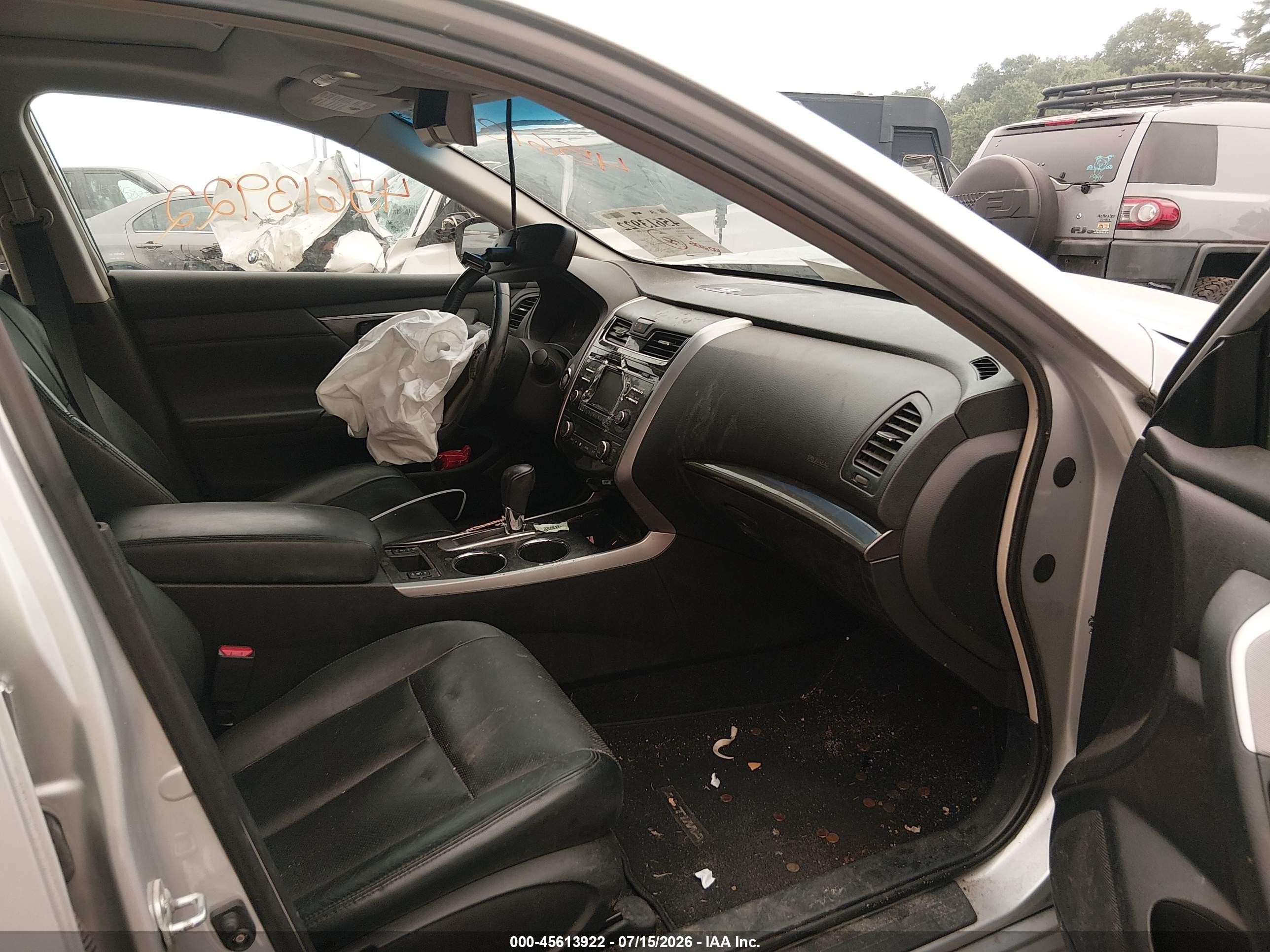 2013 Nissan Altima 2.5 Sl Серебряный vin: 1N4AL3AP0DN413110