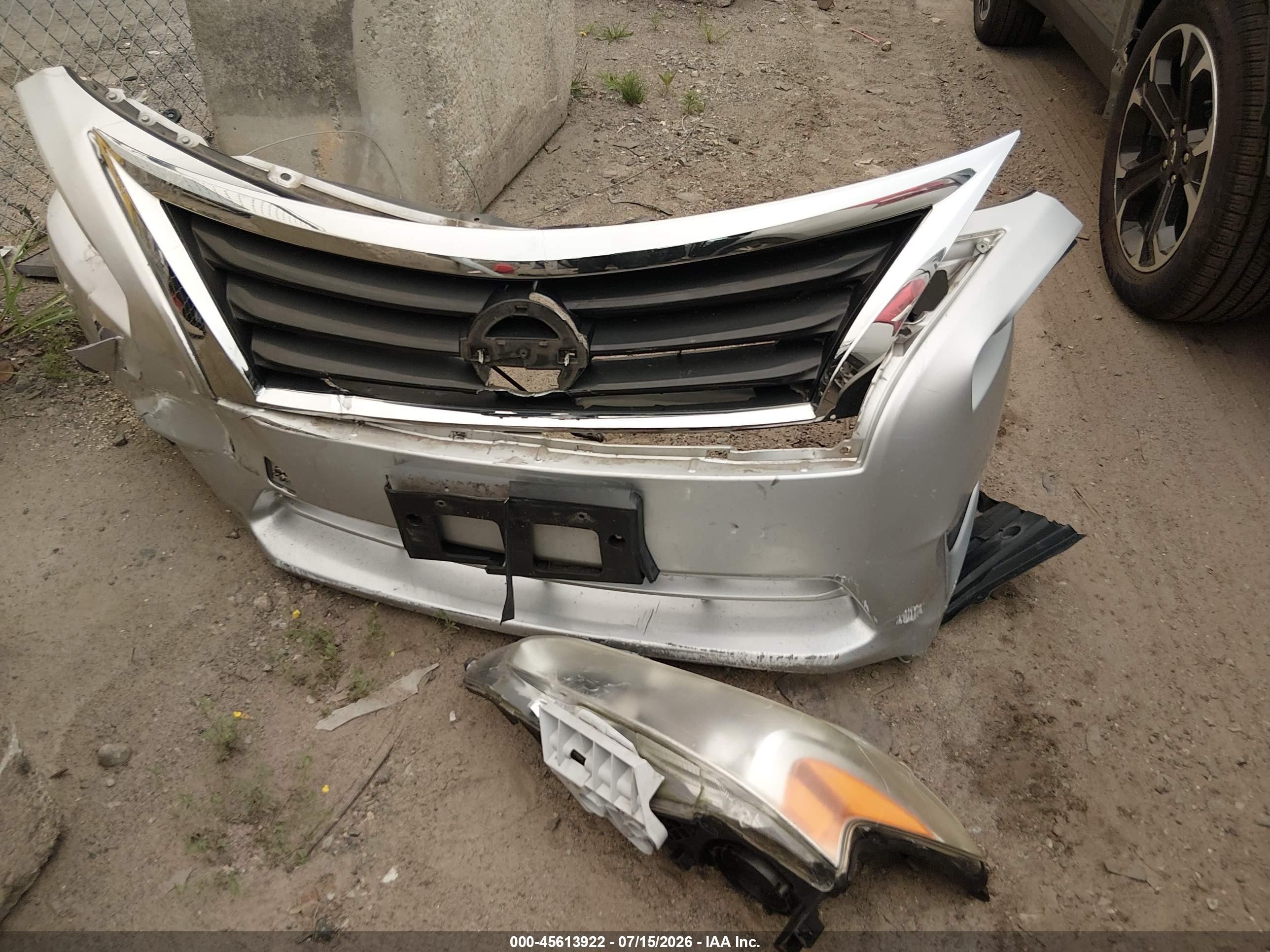 2013 Nissan Altima 2.5 Sl Серебряный vin: 1N4AL3AP0DN413110