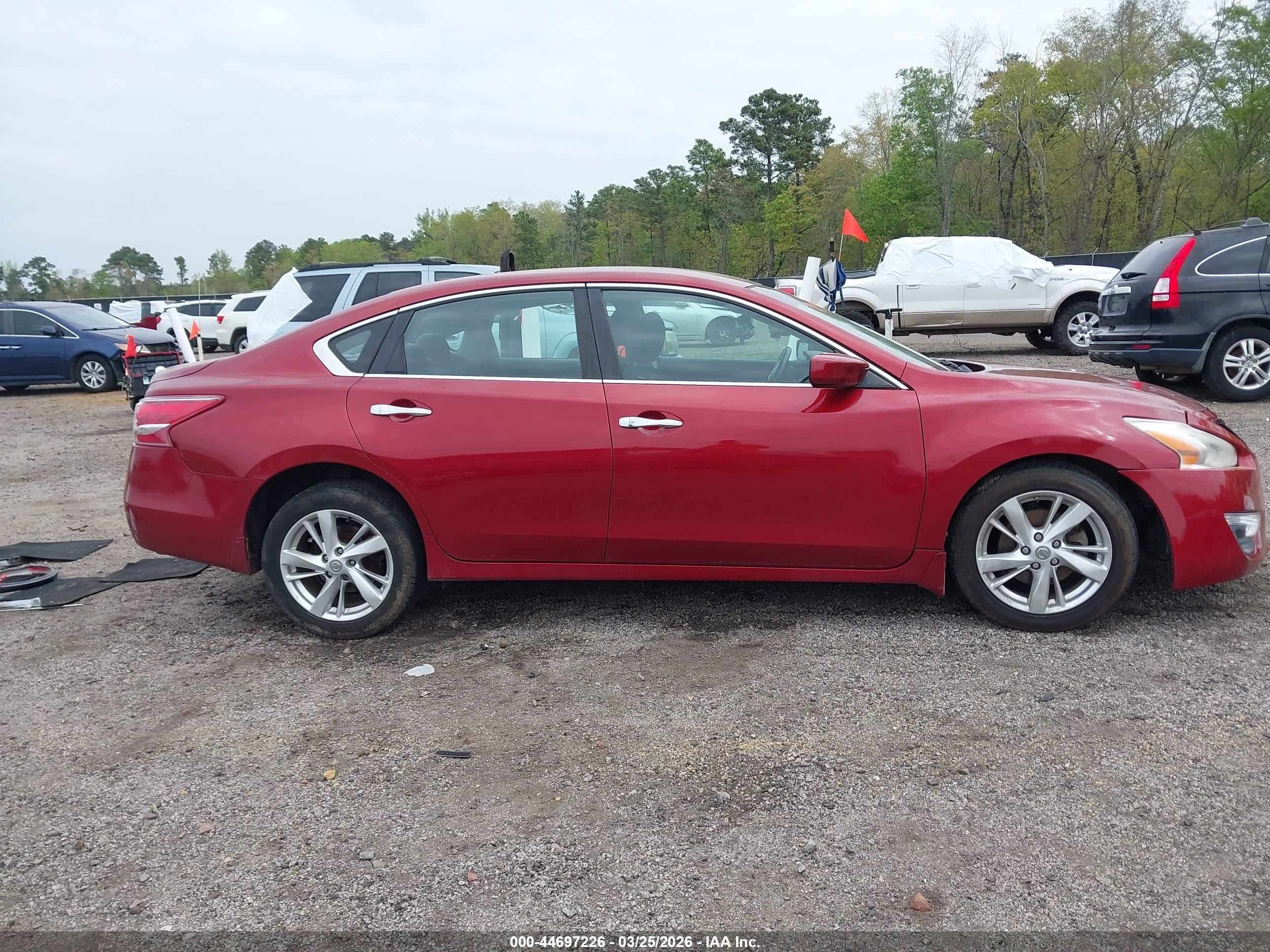 2013 Nissan Altima 2.5 Sv Red vin: 1N4AL3AP0DN415410
