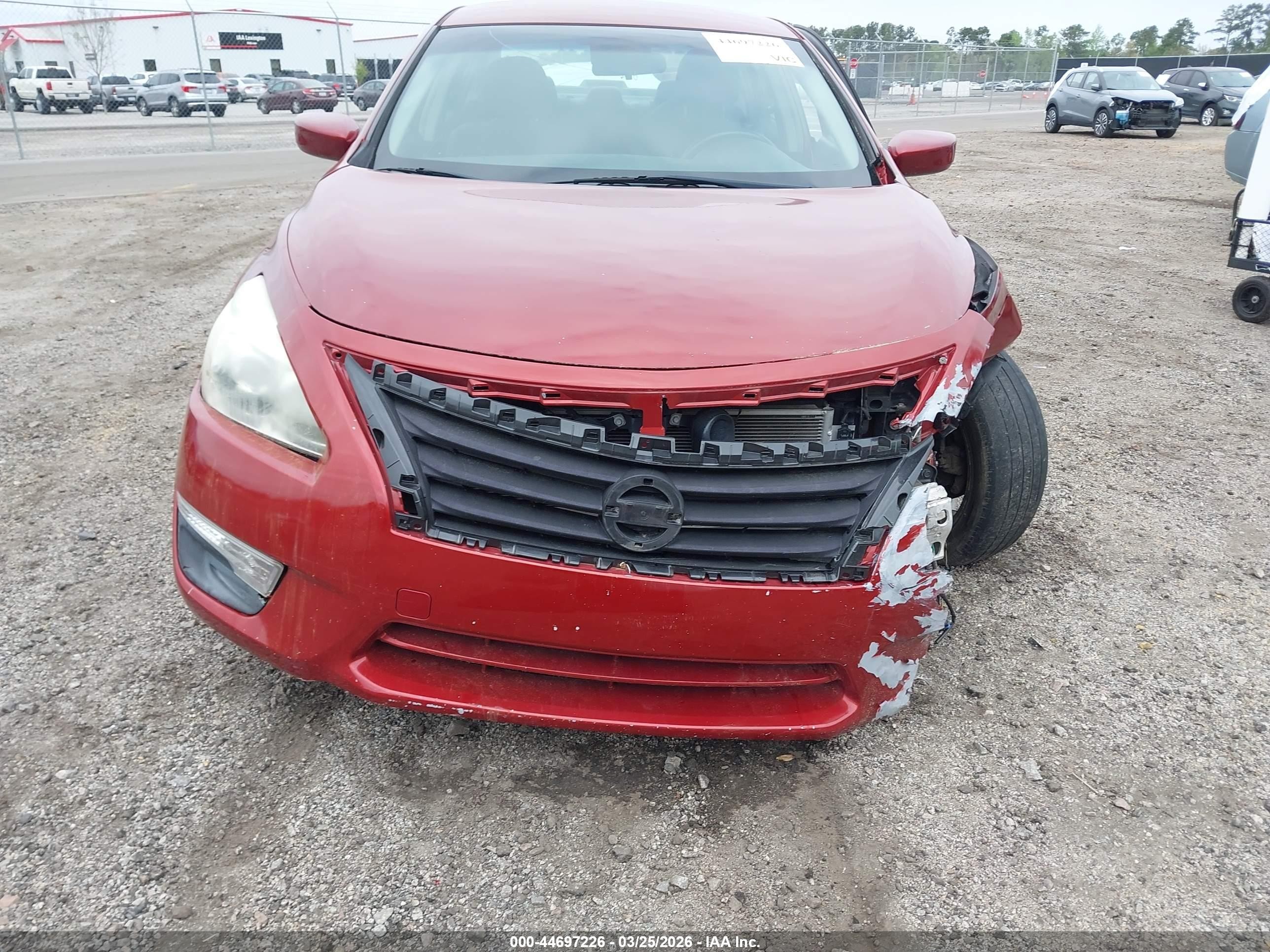 2013 Nissan Altima 2.5 Sv Red vin: 1N4AL3AP0DN415410