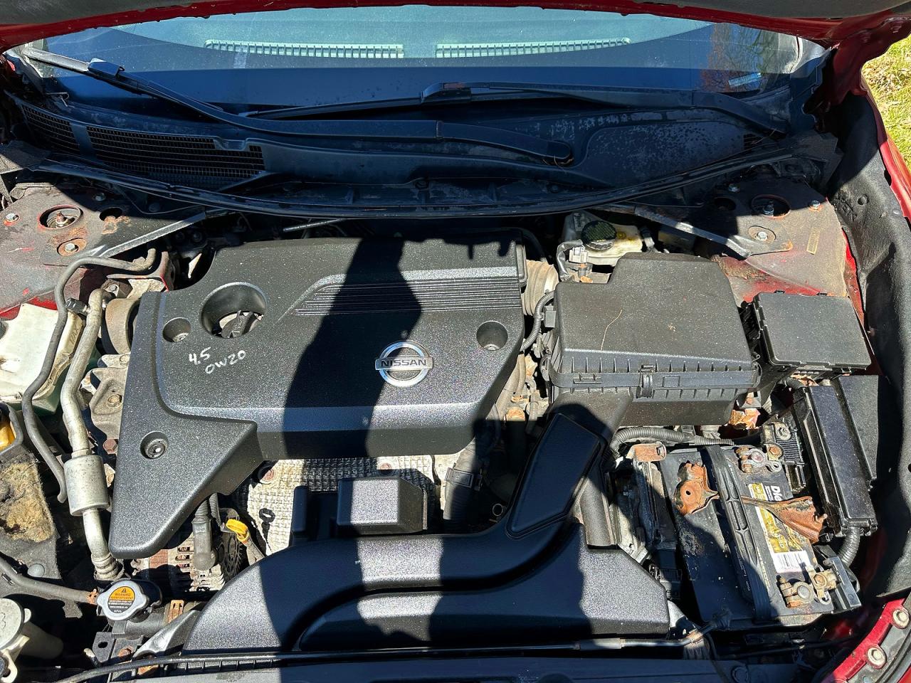 2013 Nissan Altima 2.5 Бордовый vin: 1N4AL3AP0DN421403