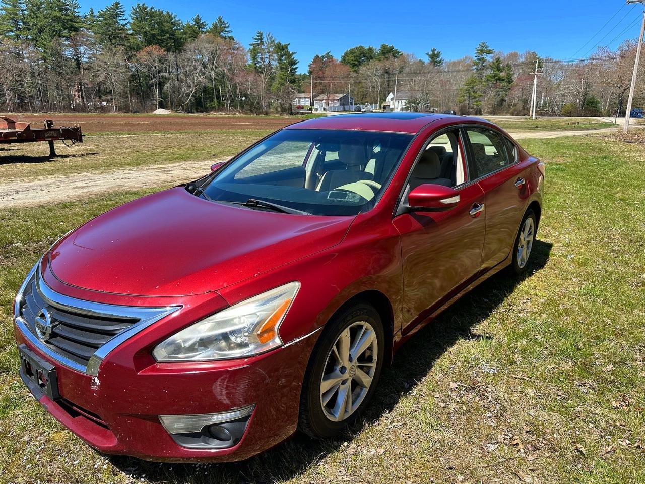 2013 Nissan Altima 2.5 Бордовый vin: 1N4AL3AP0DN421403